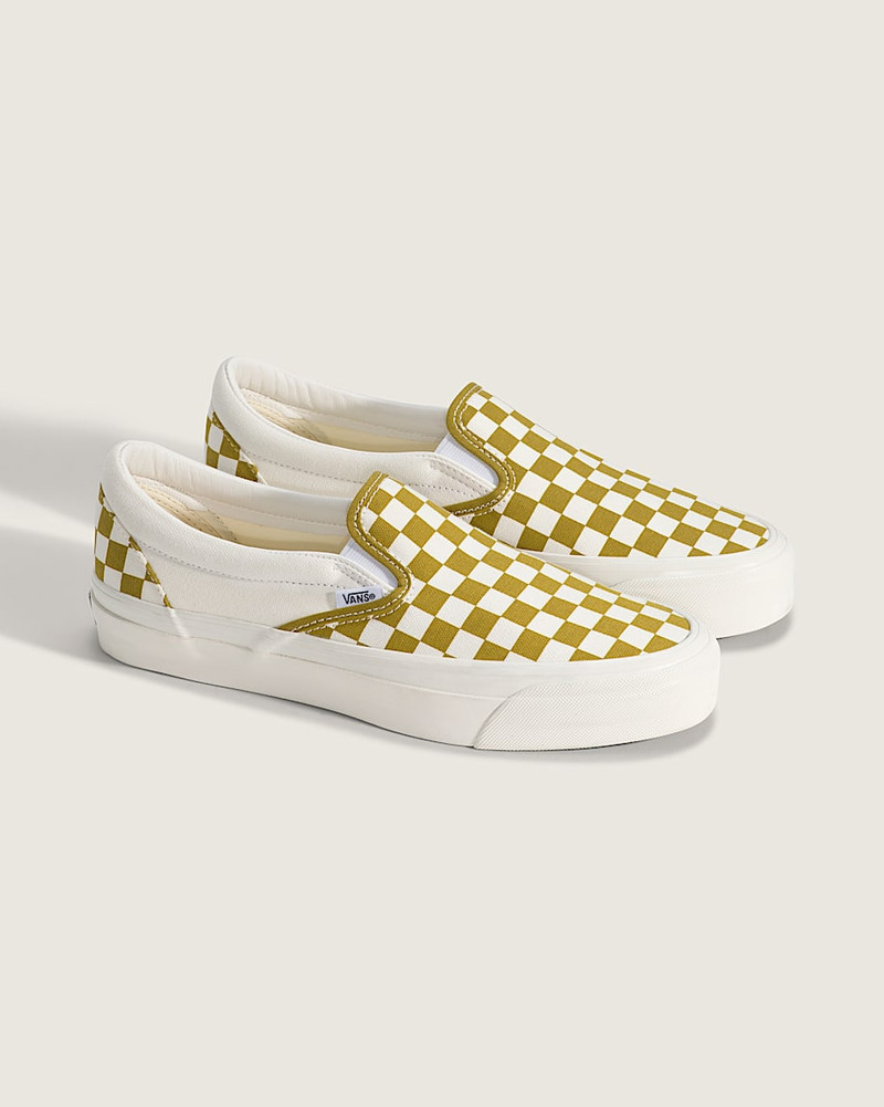 Vans Premium Classic Slip-On Checkerboard Shoe outlook
