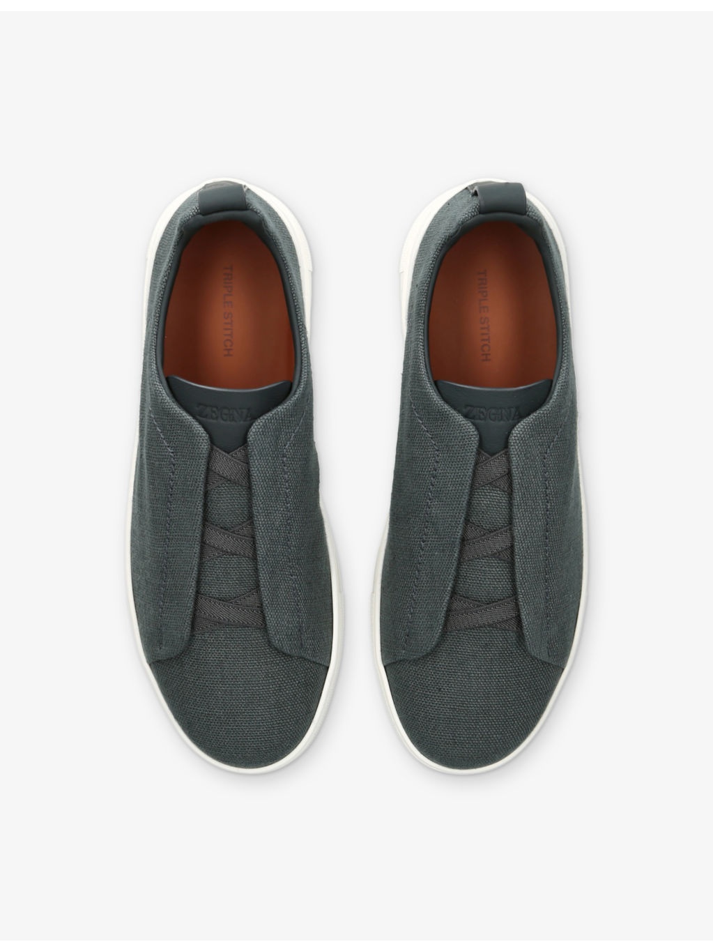 X3 Triple Stitch Woven Low-Top Trainers - 2