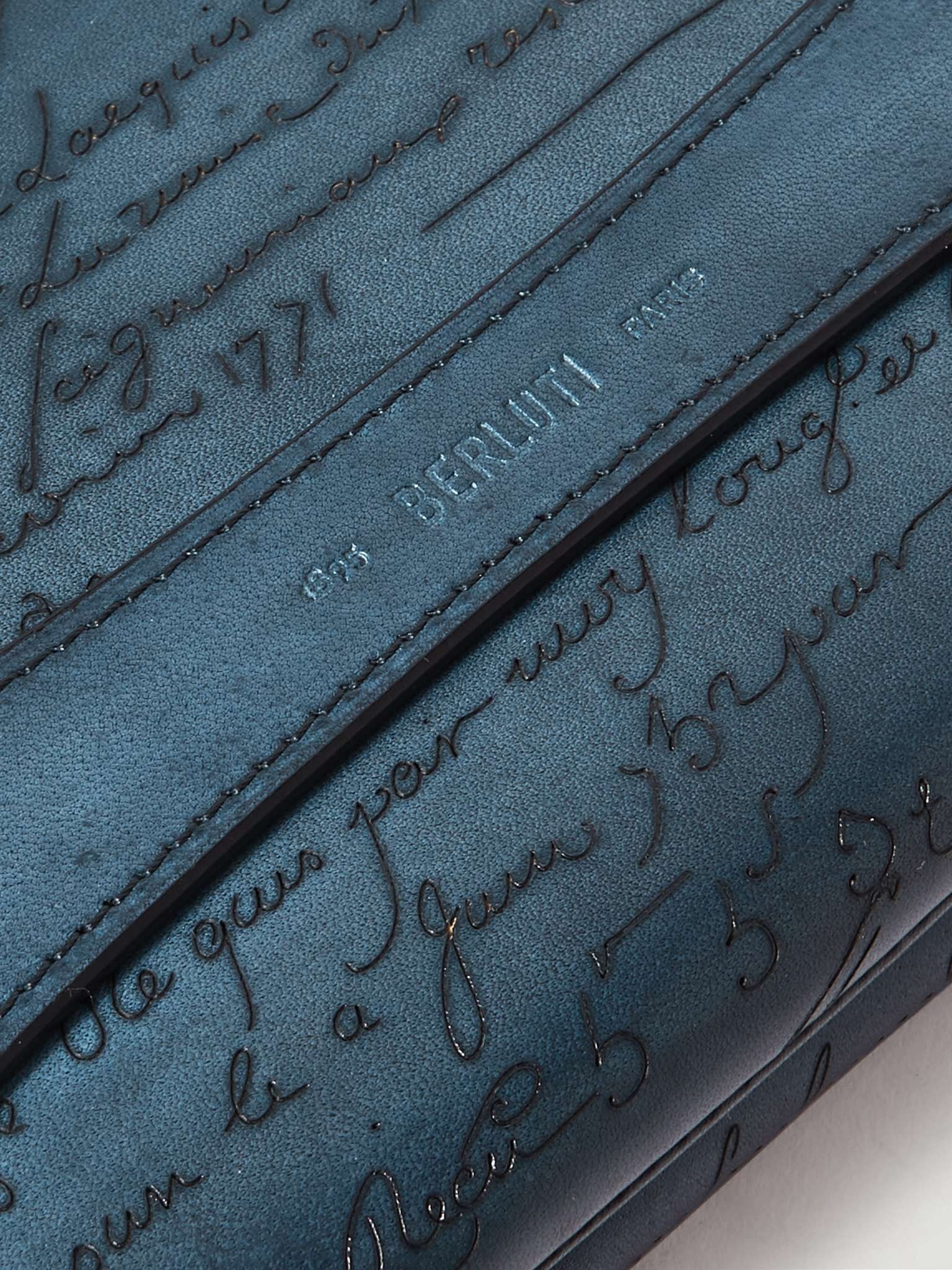 Neo Venezia Scritto Leather Wallet - 4