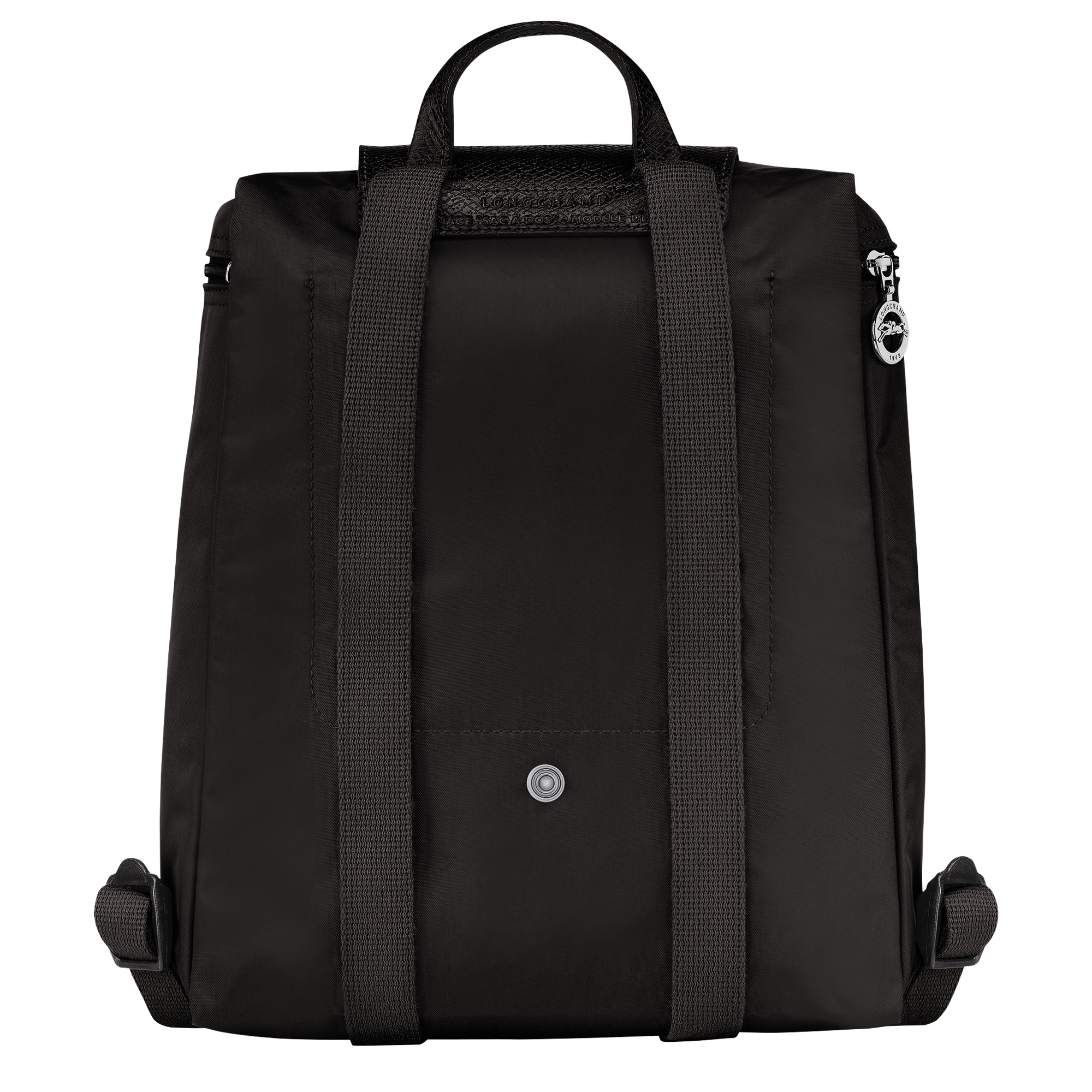 Le Pliage Green M Backpack Black - Recycled canvas - 4