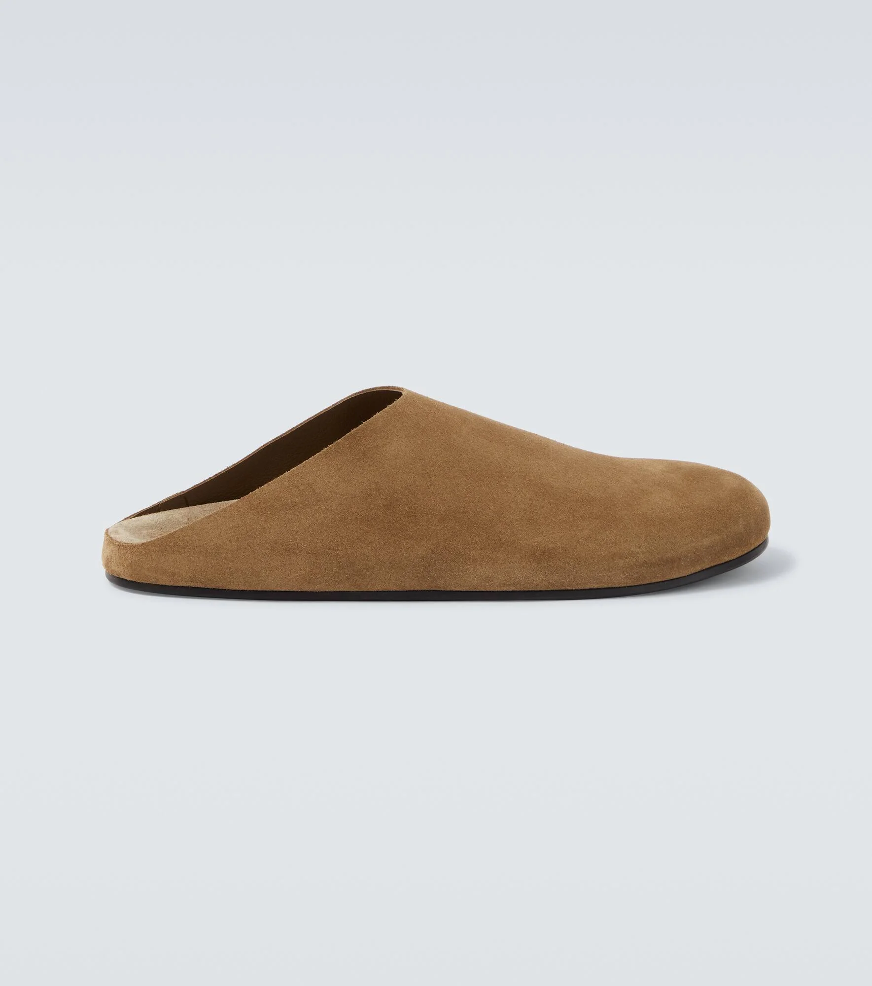 Hudson suede mules - 1