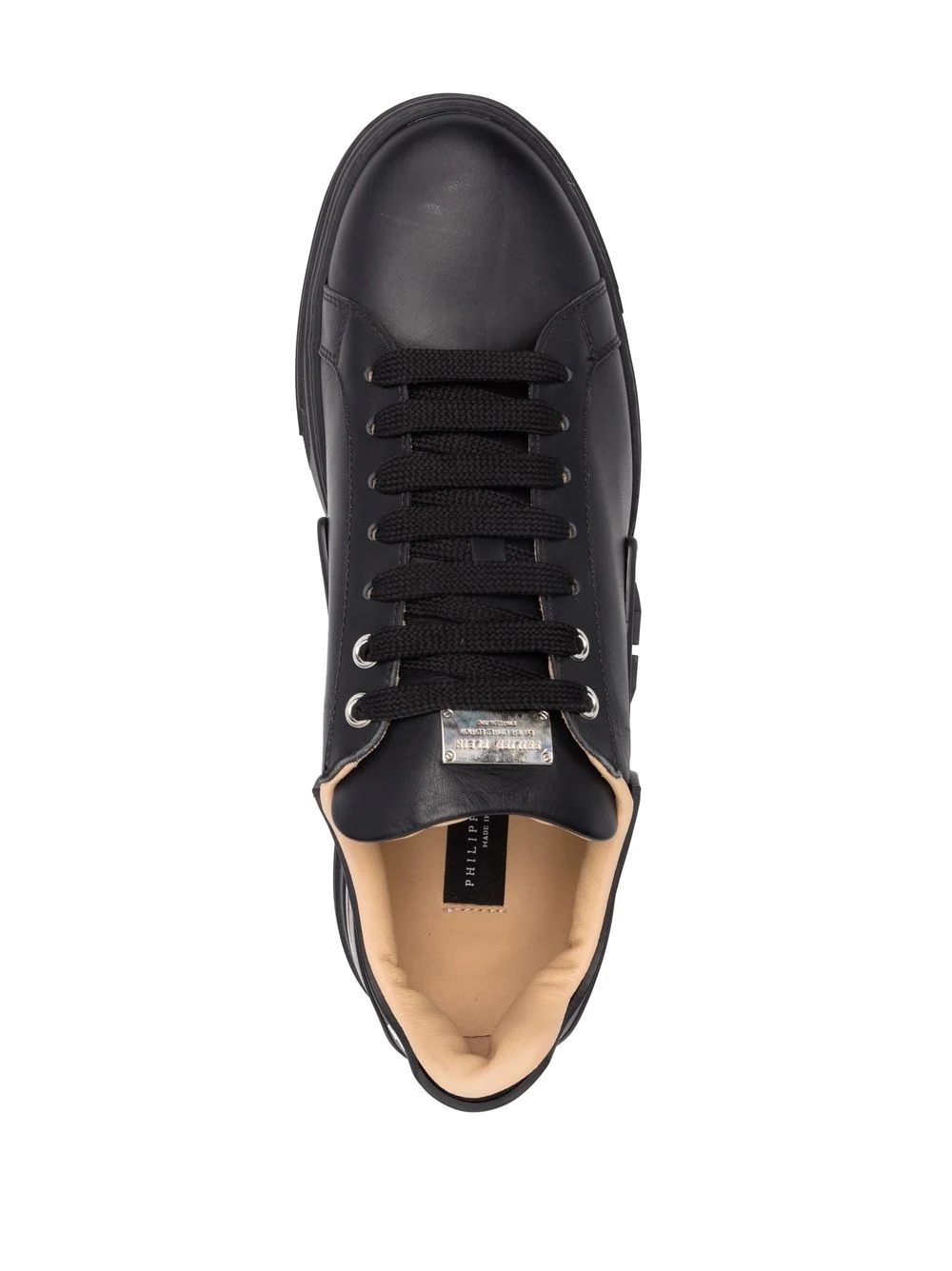 Hexagon-logo low top sneakers - 4