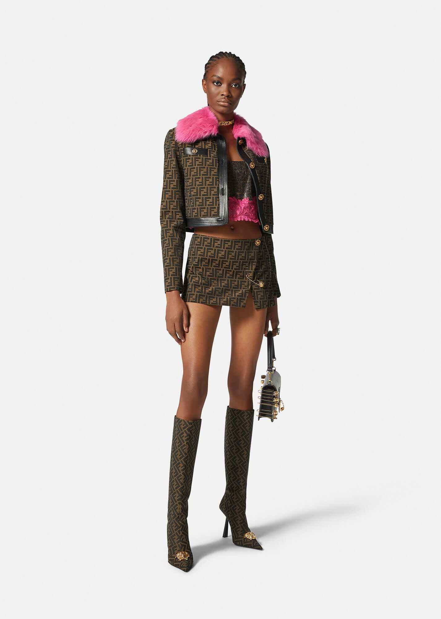 Fendace FF Mini Skirt - 2