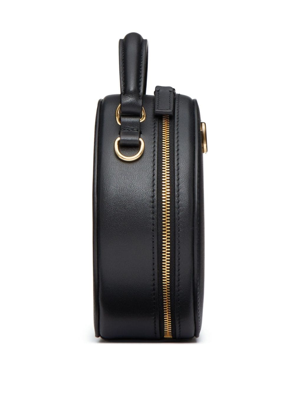 VLogo Signature leather mini bag - 4