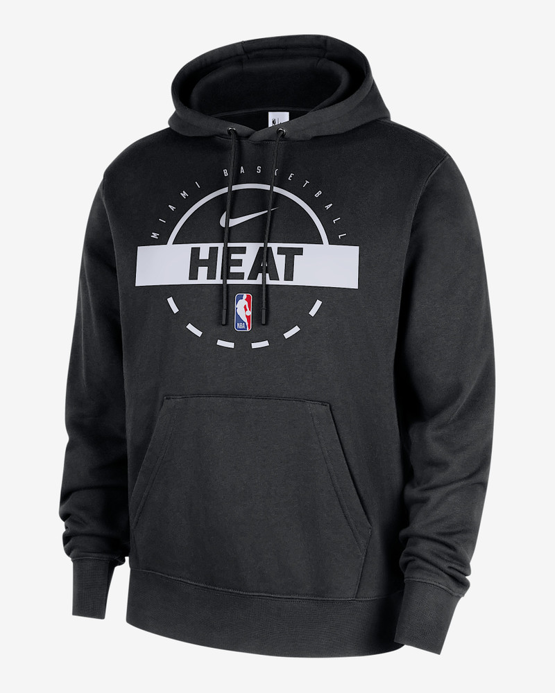 Miami Heat Club Men's Nike NBA Practice Pullover Hoodie 1
