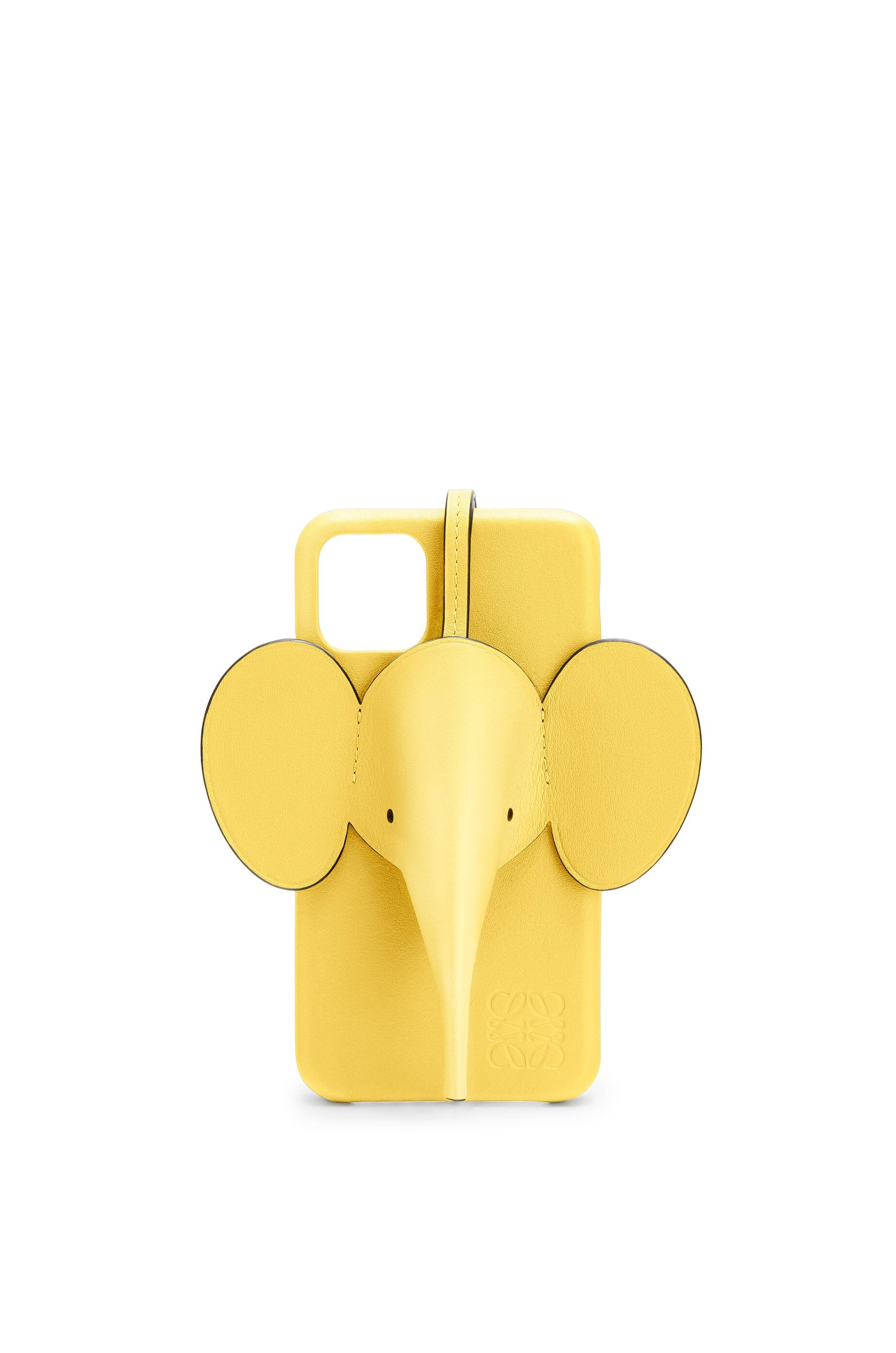Elephant cover for iPhone 11 in classic calfskin - 1