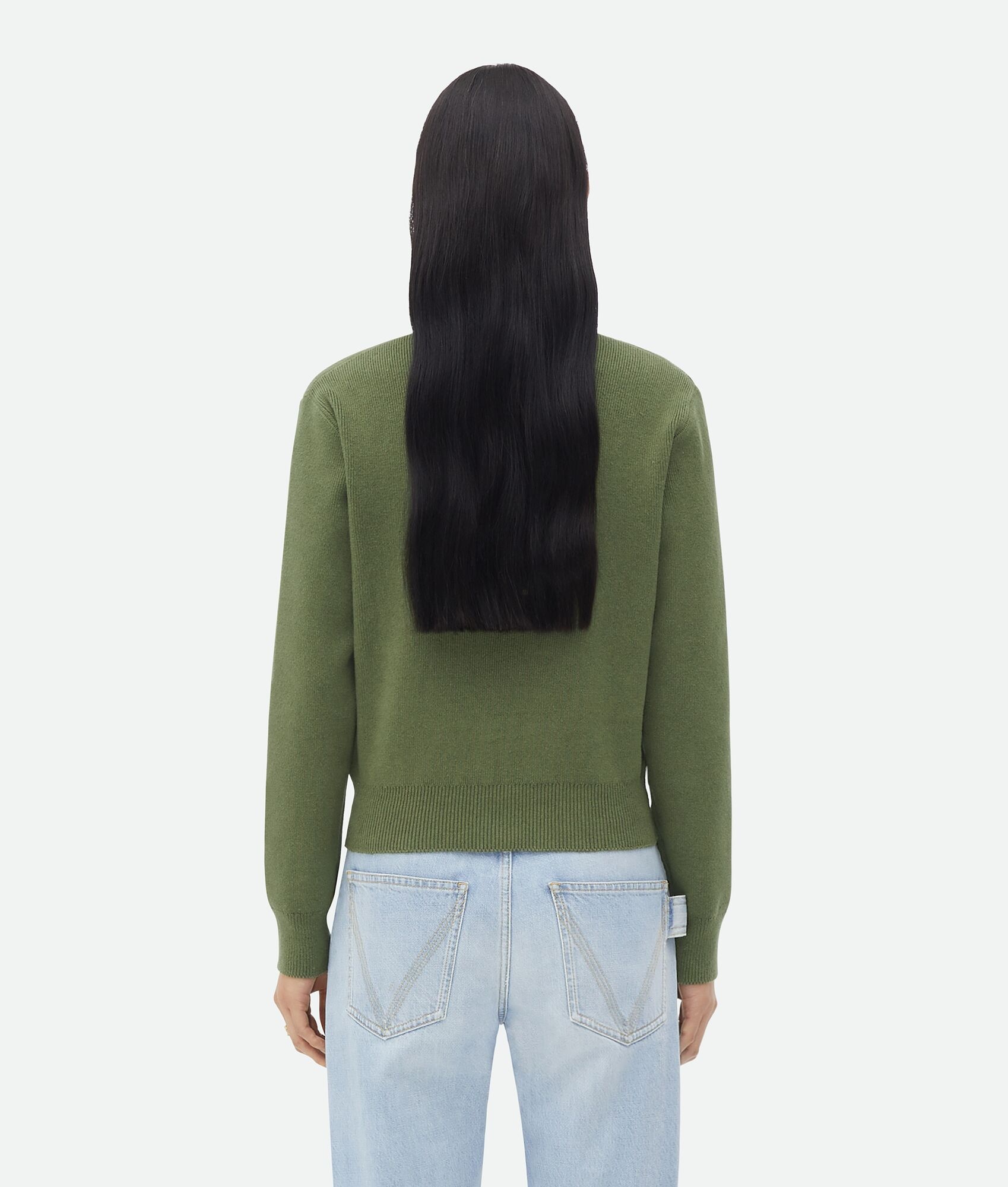 Linen "Bv" Embroidery Jumper - 3