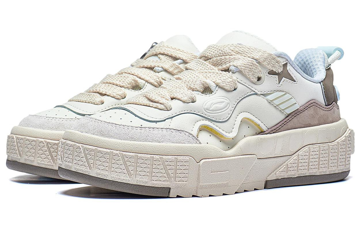 (WMNS) Li-Ning 001 Unblock 'White Grey' AGCT218-3 - 4