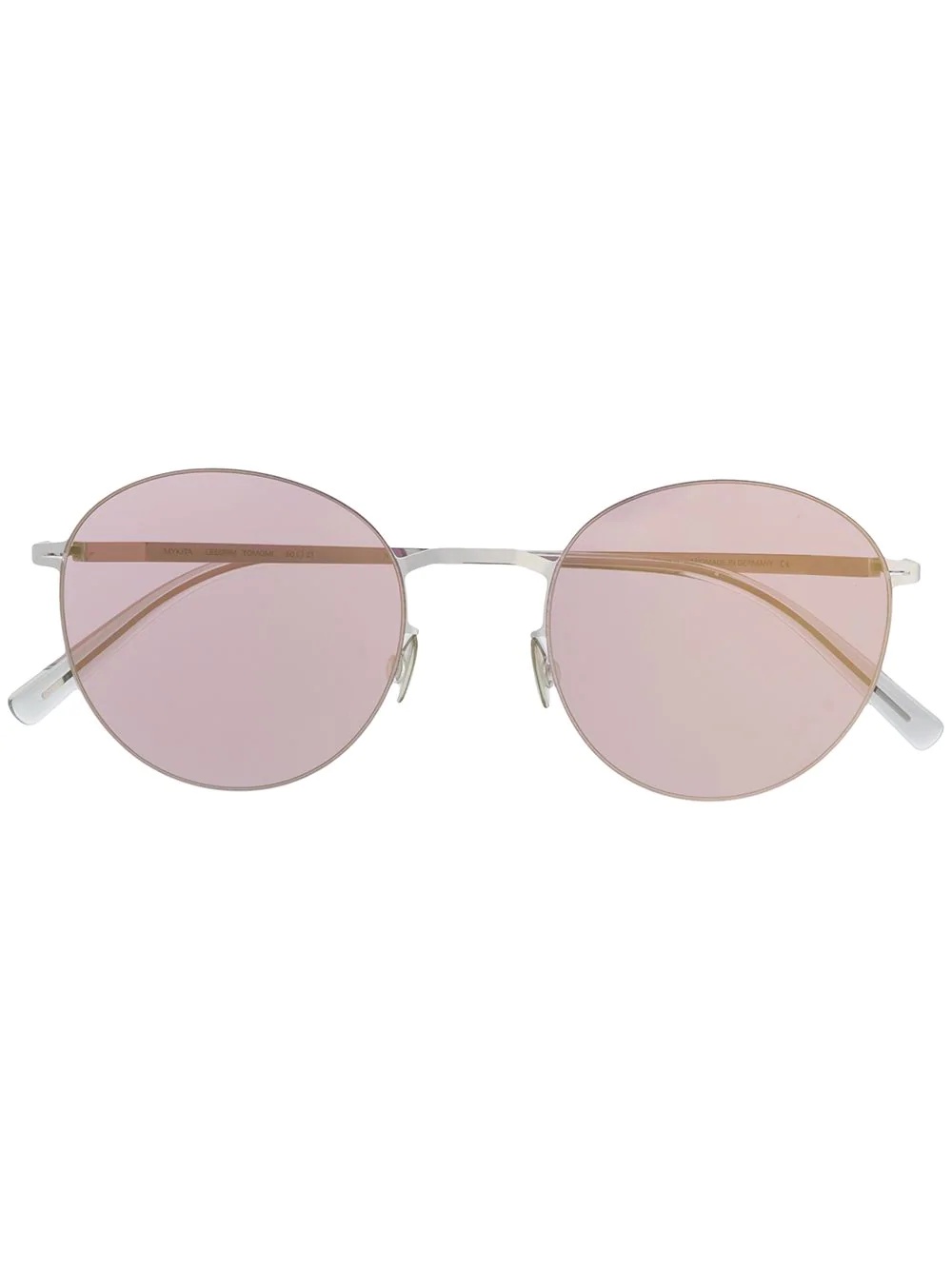 Tomomi shiny round sunglasses - 1