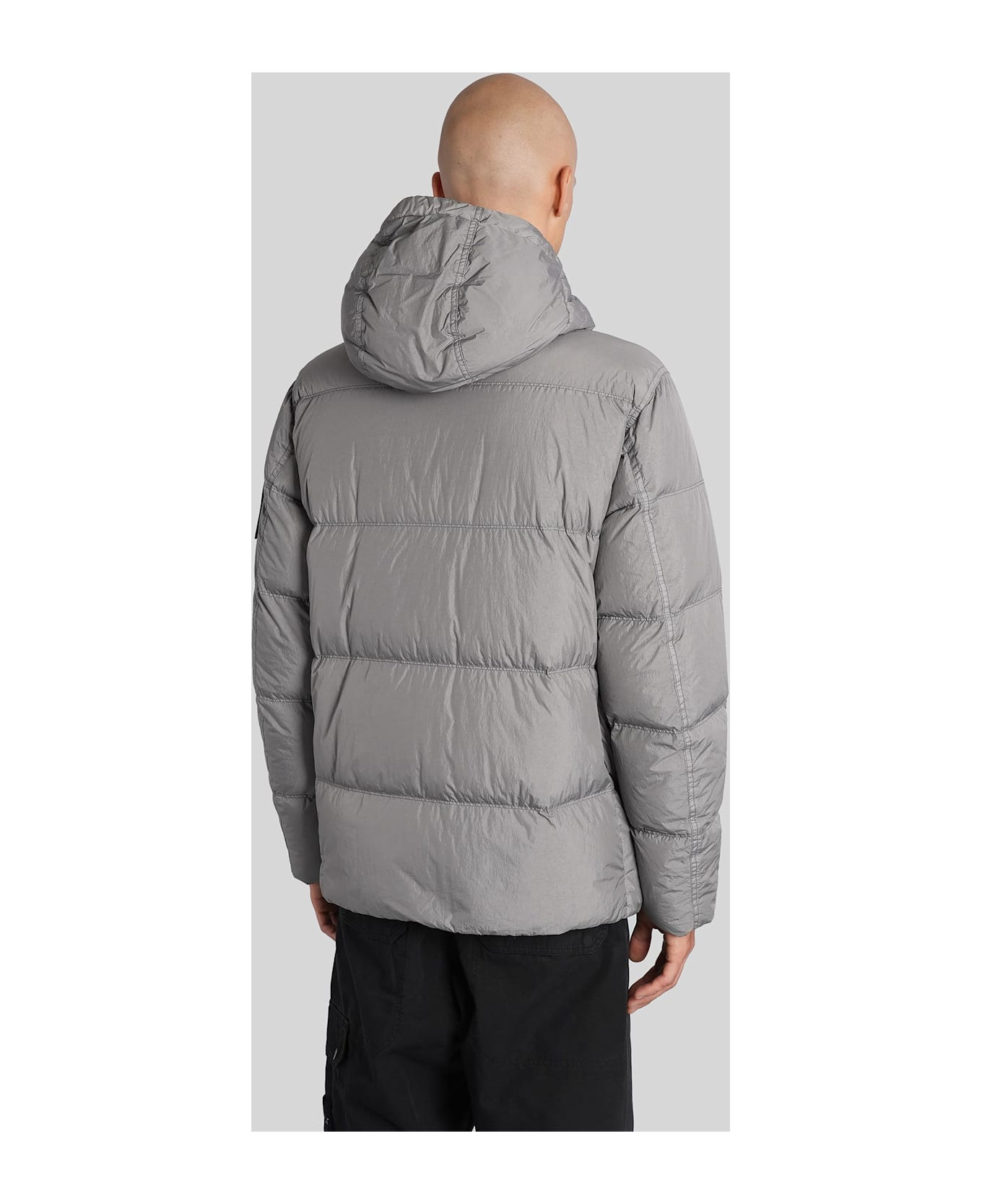 Puffer In Grey Polyester - 3