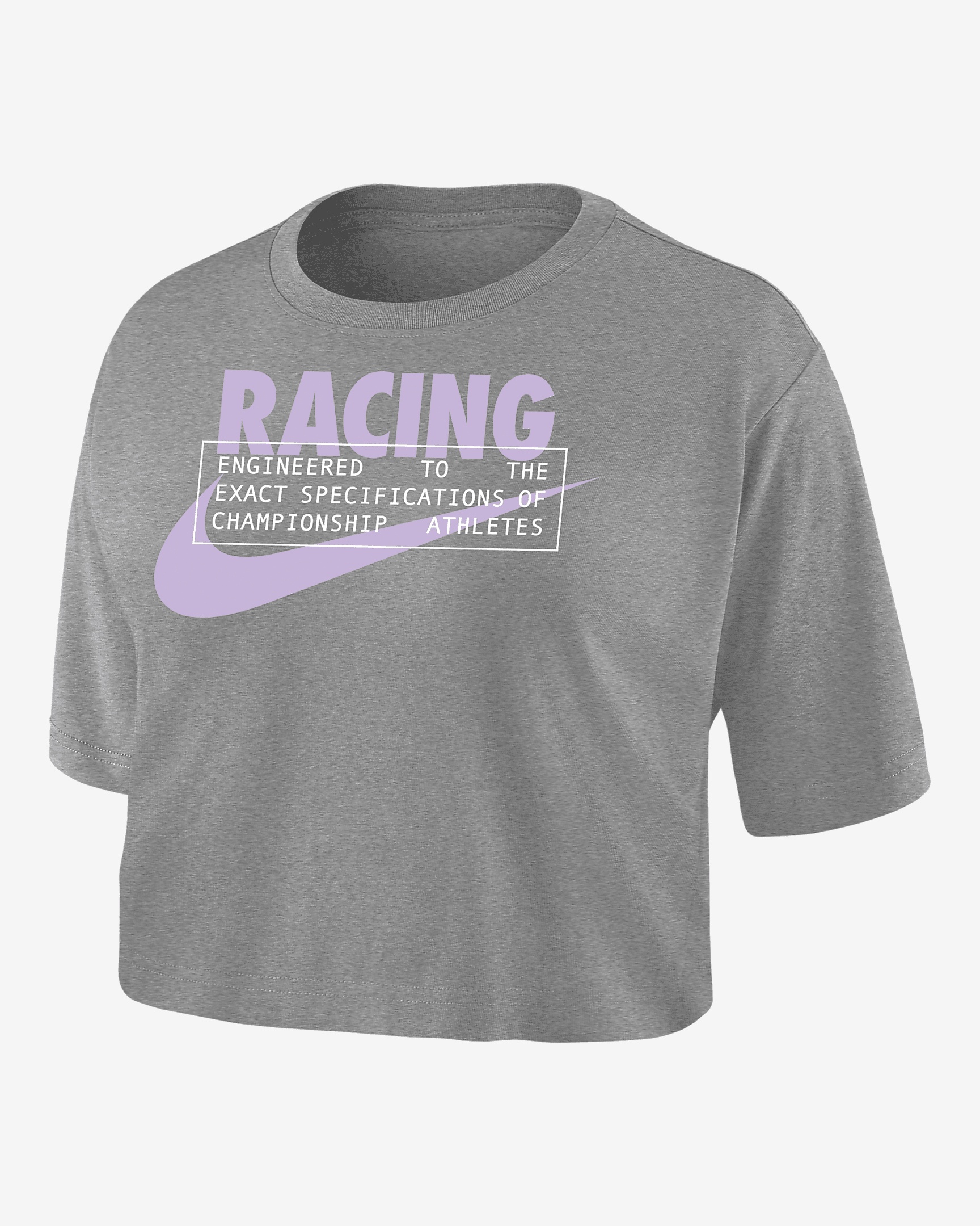 Racing Louisville Nike Women's Dri-FIT Soccer Cropped T-Shirt - 1