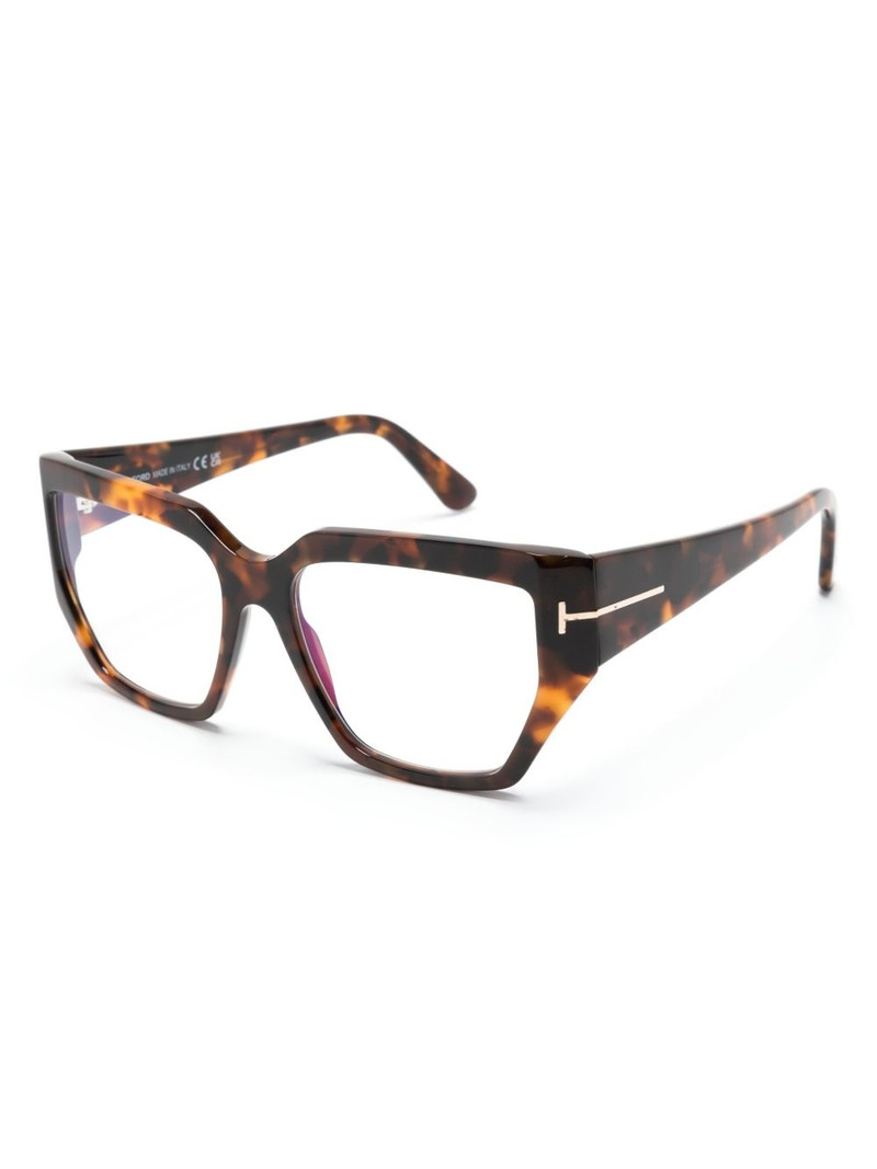 TOM FORD geometric-frame glasses outlook