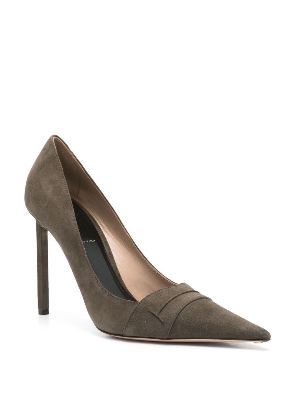 105mm suede pumps - 2