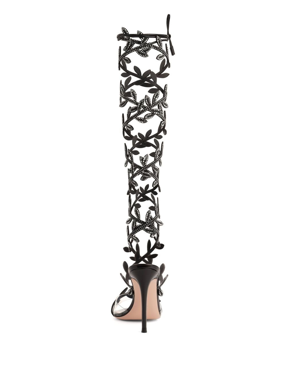 105m Crystal Flavia sandals - 4