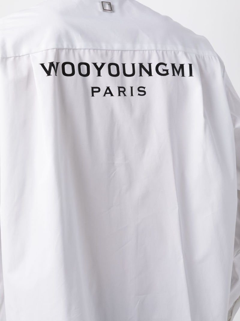logo-print long-sleeve shirt - 5