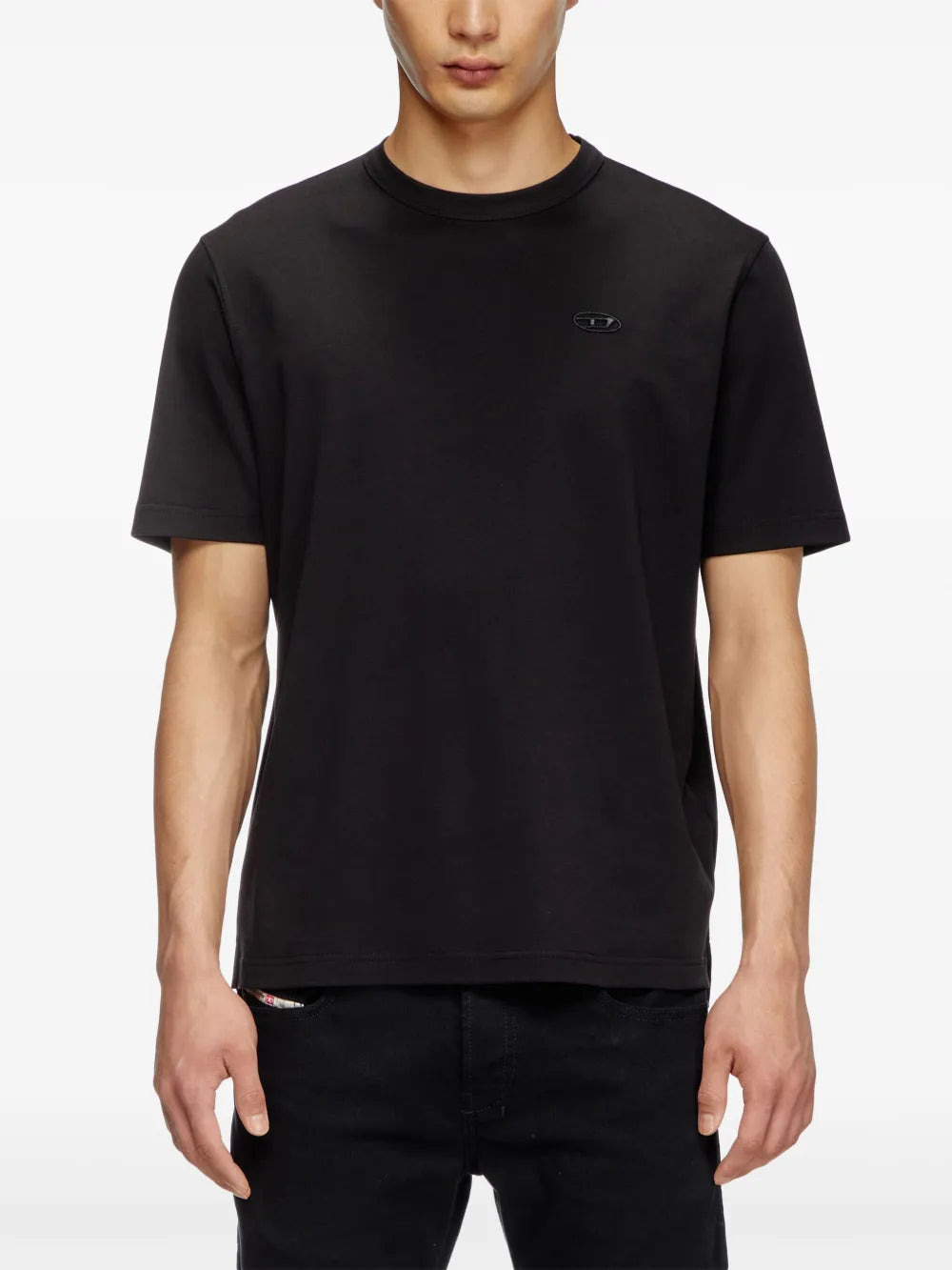 T-shirt noir T-Adjust-Slits - 3