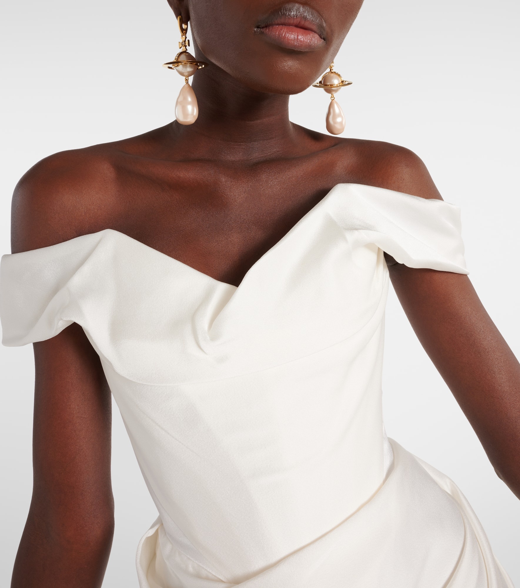 Nova Cora off-shoulder minidress - 4