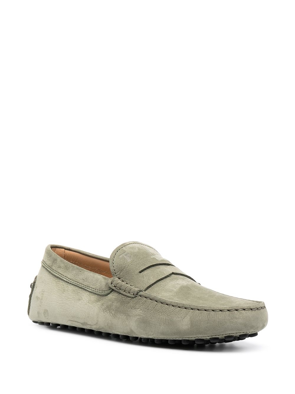 square toe driving loafers - 2