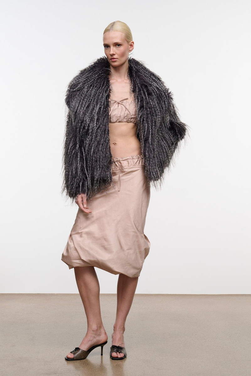 STAUD SOPRANO FUR JACKET PORCUPINE QUILL 1