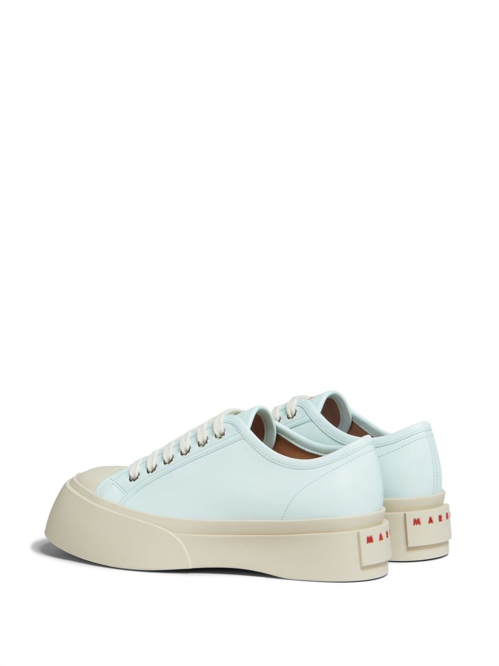 lace-up low-top sneakers - 3