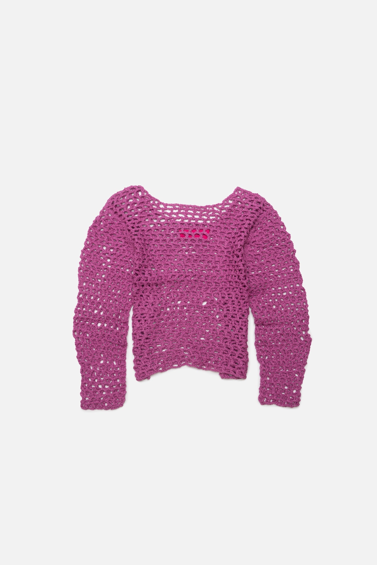 OPEN KNIT WOMEN'S BOAT NECK - 1