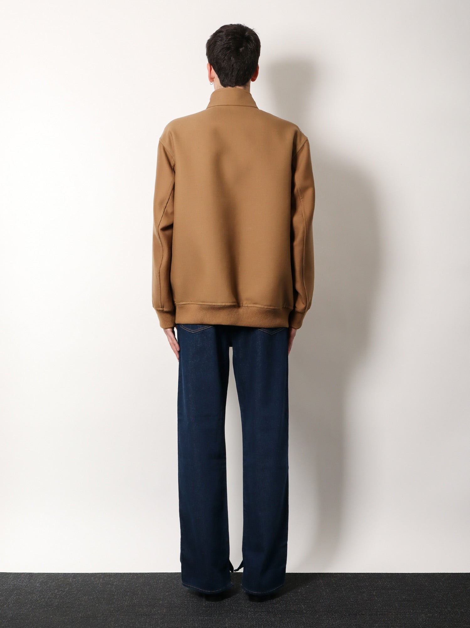 Gucci Men Wool Jacket With Gg Lining - 3