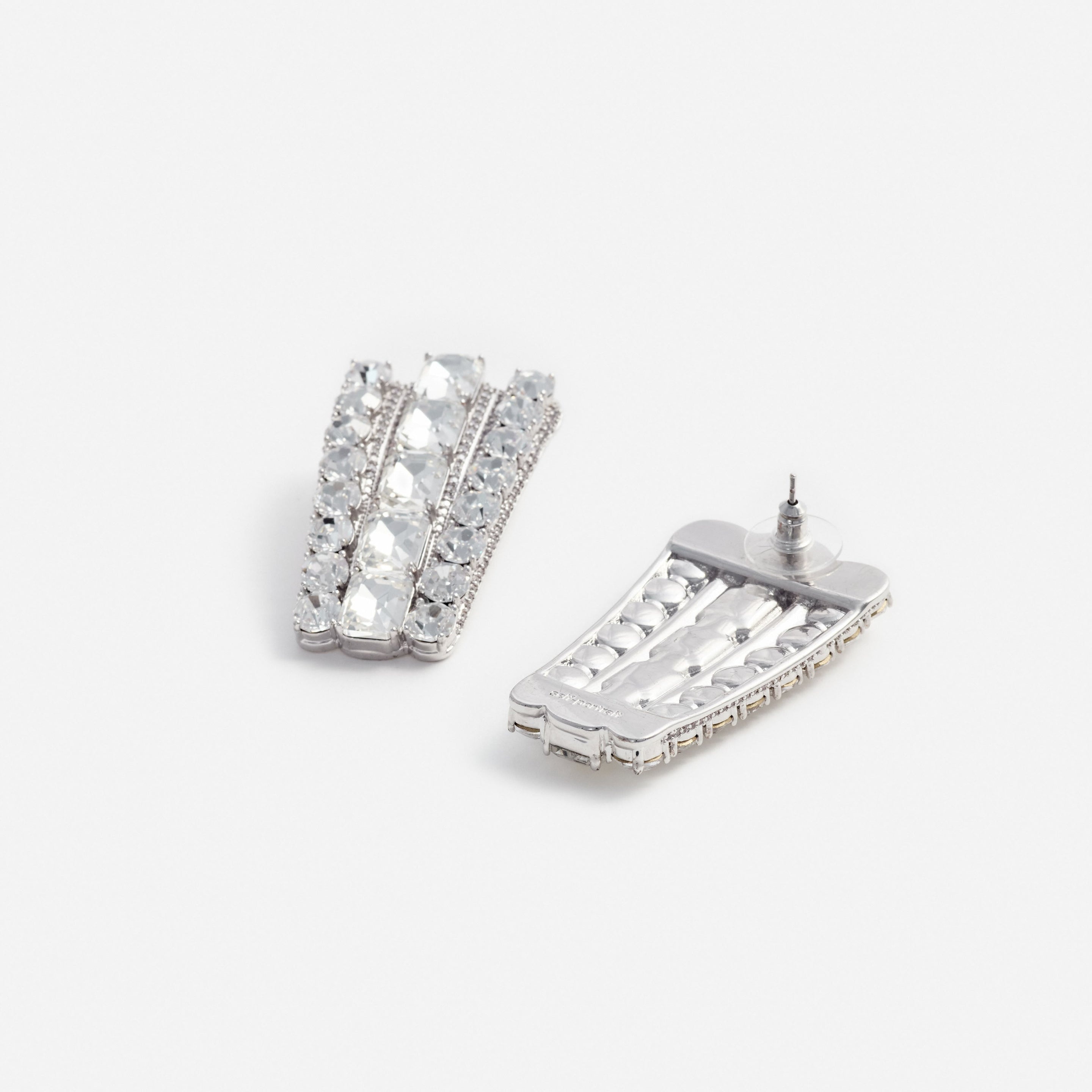 Multi Crystal Earrings - 2