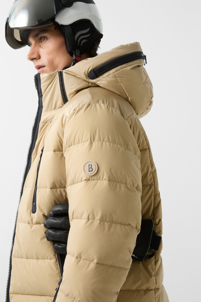 Blaine quilted jacket in Beige 6