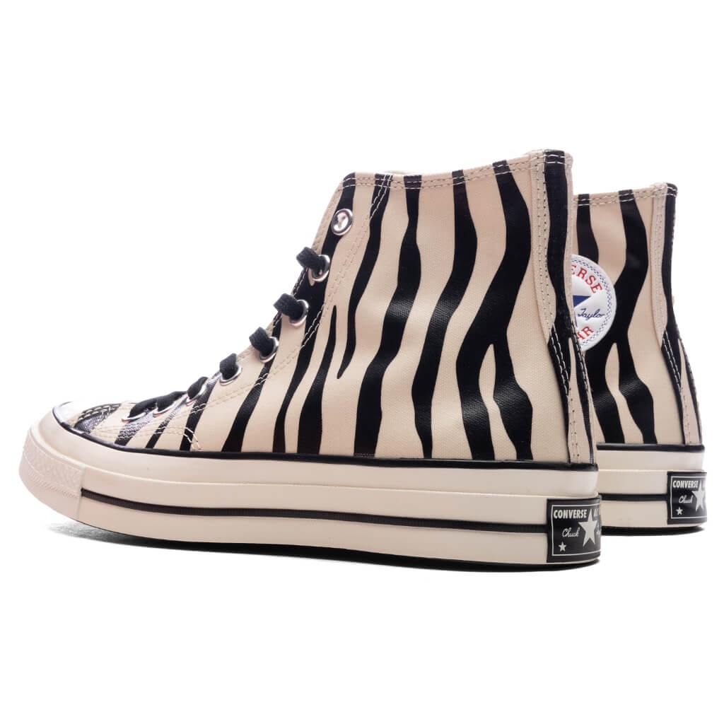 CHUCK 70 HI - LIGHT DUNE/BLACK/EGRET - 3
