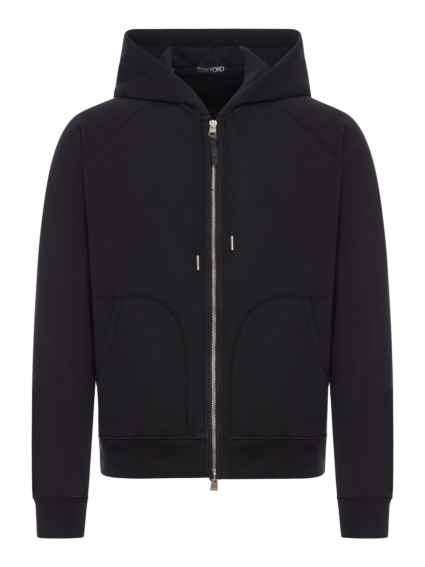 COTTON ZIP-UP SWEATSHIRT - 1