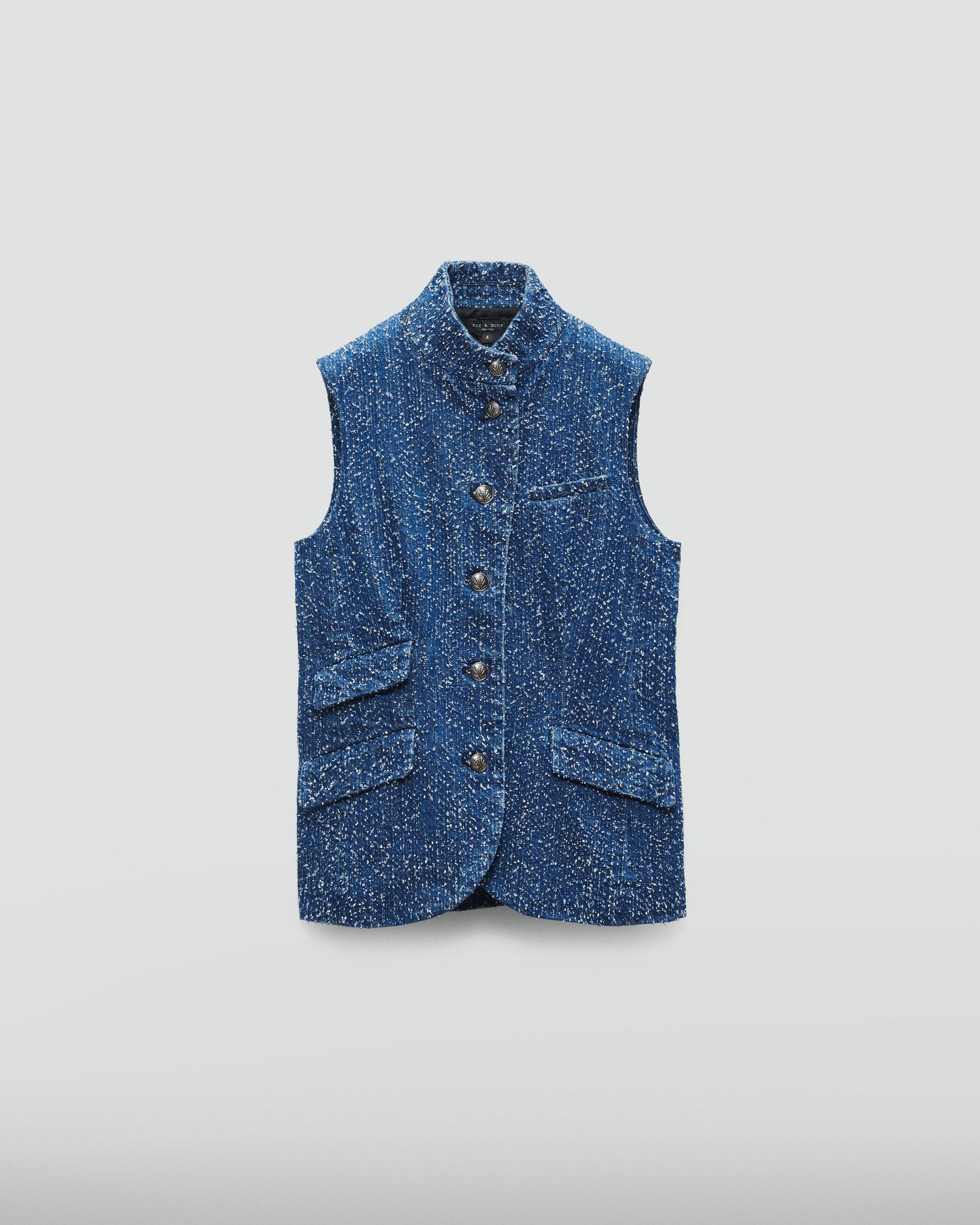 Slade Denim Vest
Tailored Fit - 1