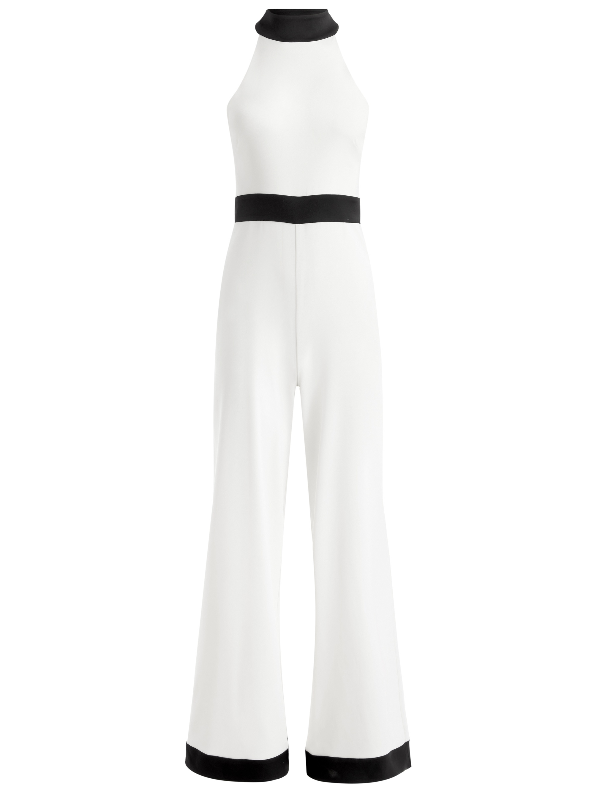 CATALINE HIGH NECK WIDE LEG JUMPSUIT - 1