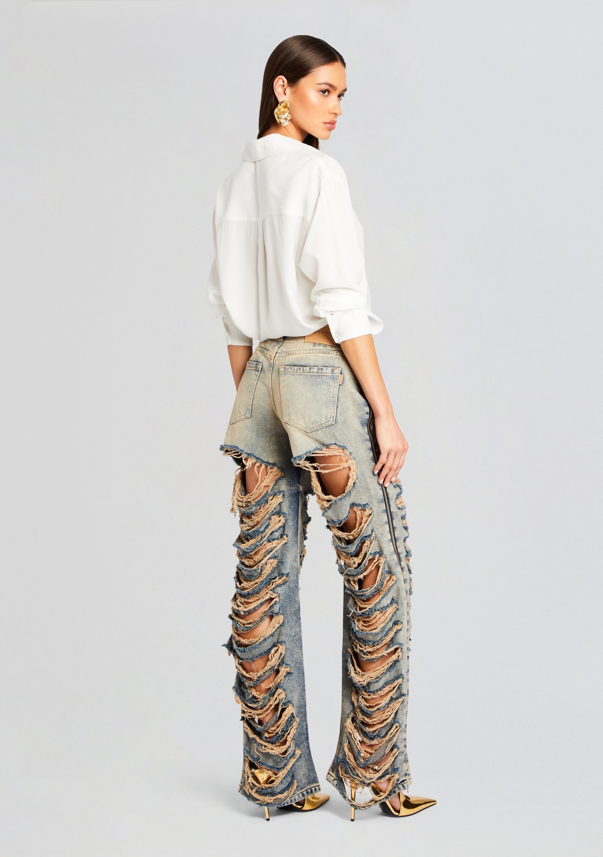 CHANTI DENIM PANT - 4