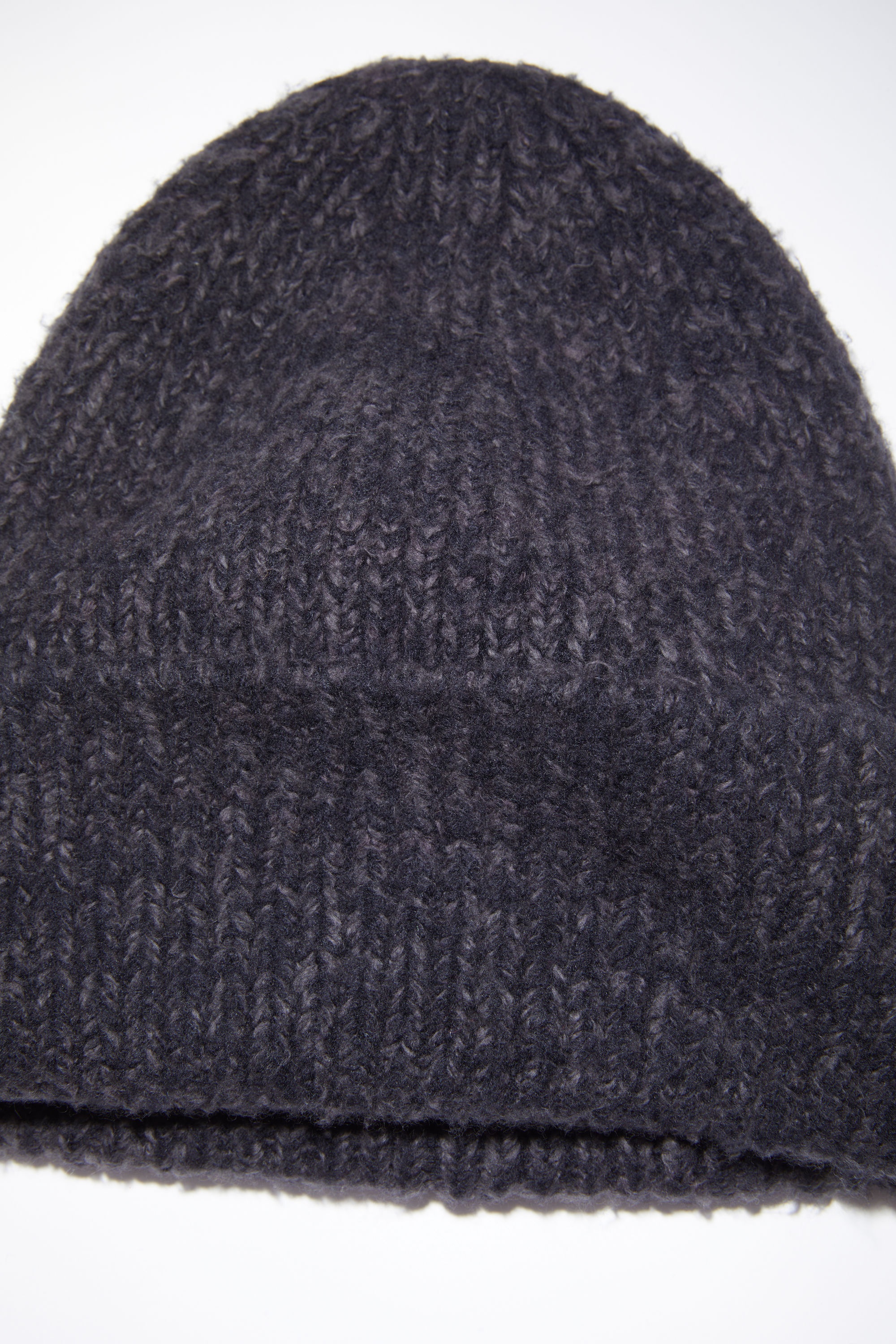 Wool blend beanie - Used black - 4