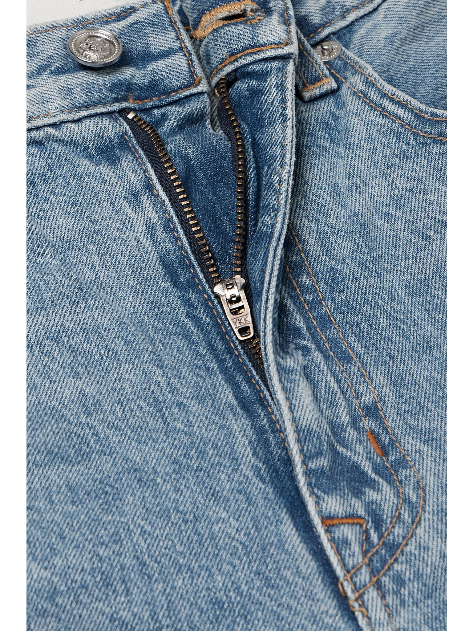 + NET SUSTAIN London high-rise straight-leg organic jeans Mid denim - 5