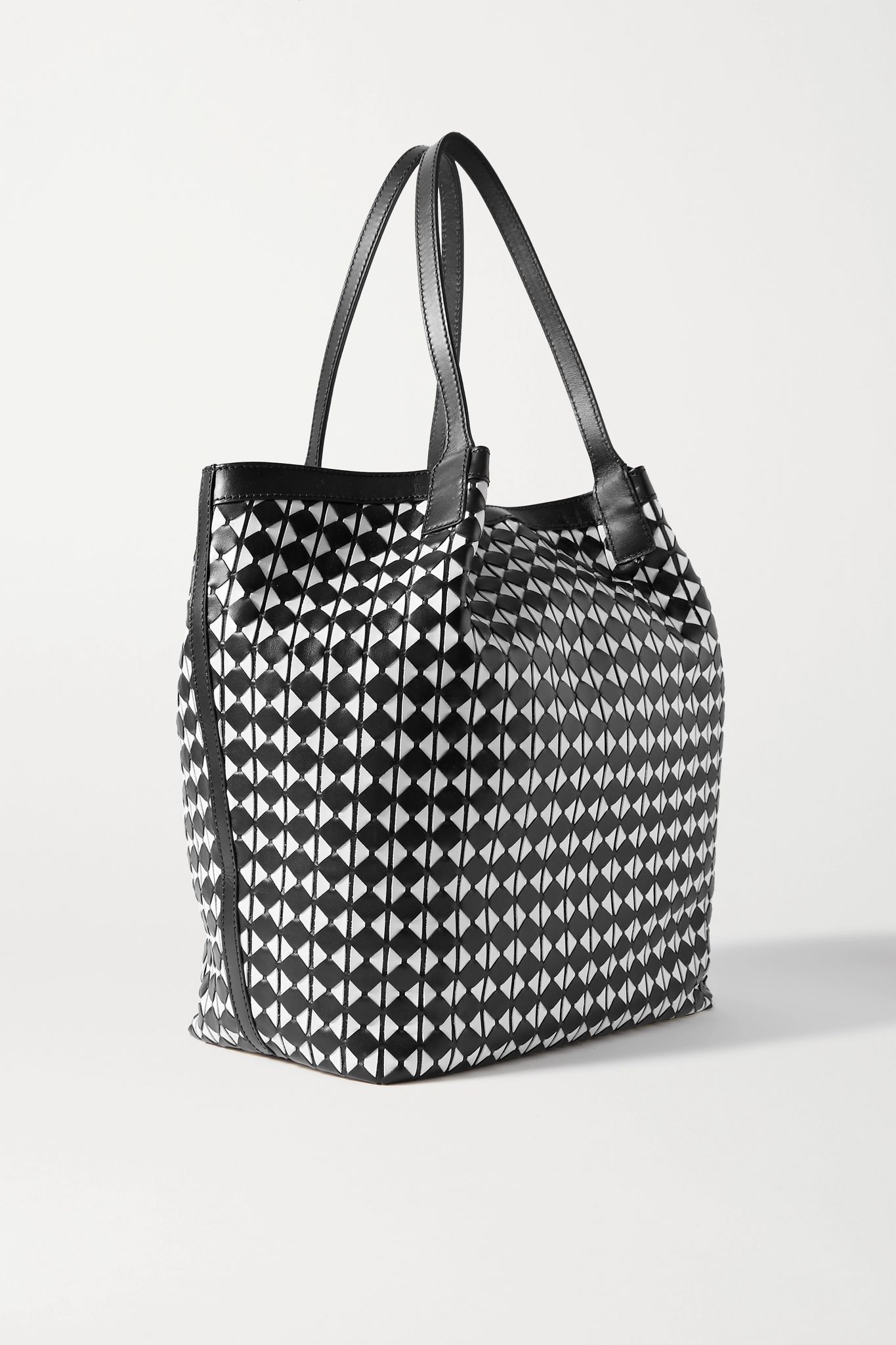 Secret woven leather tote - 3