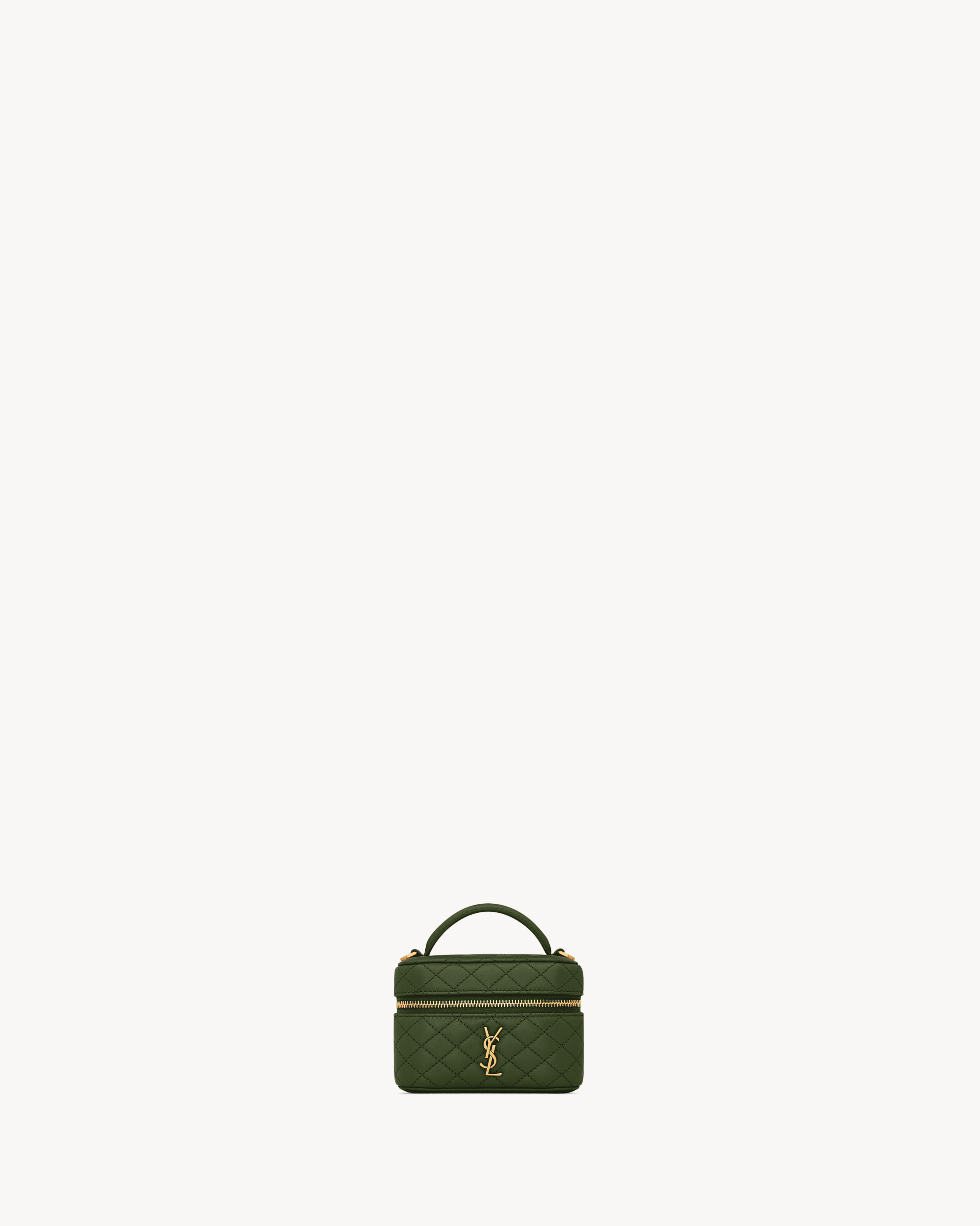 GABY MICRO VANITY BAG IN LAMBSKIN - 2