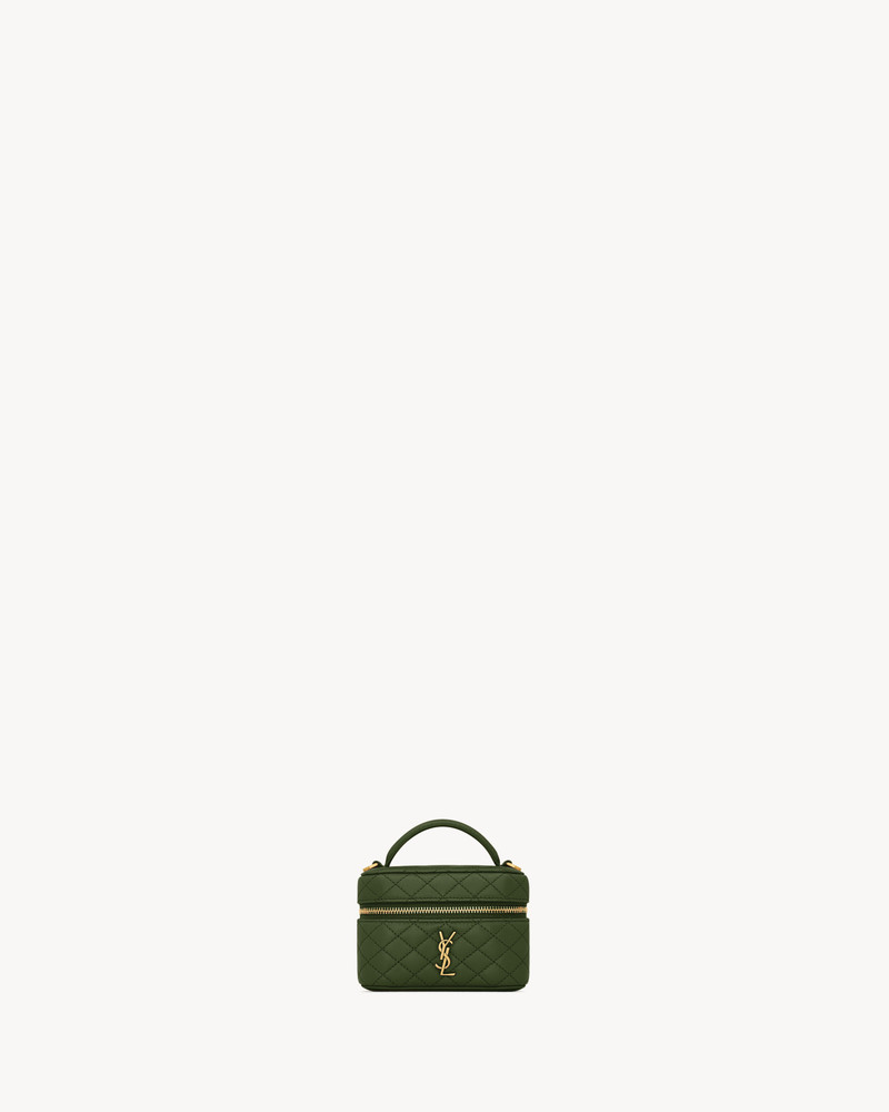 SAINT LAURENT GABY MICRO VANITY BAG IN LAMBSKIN outlook