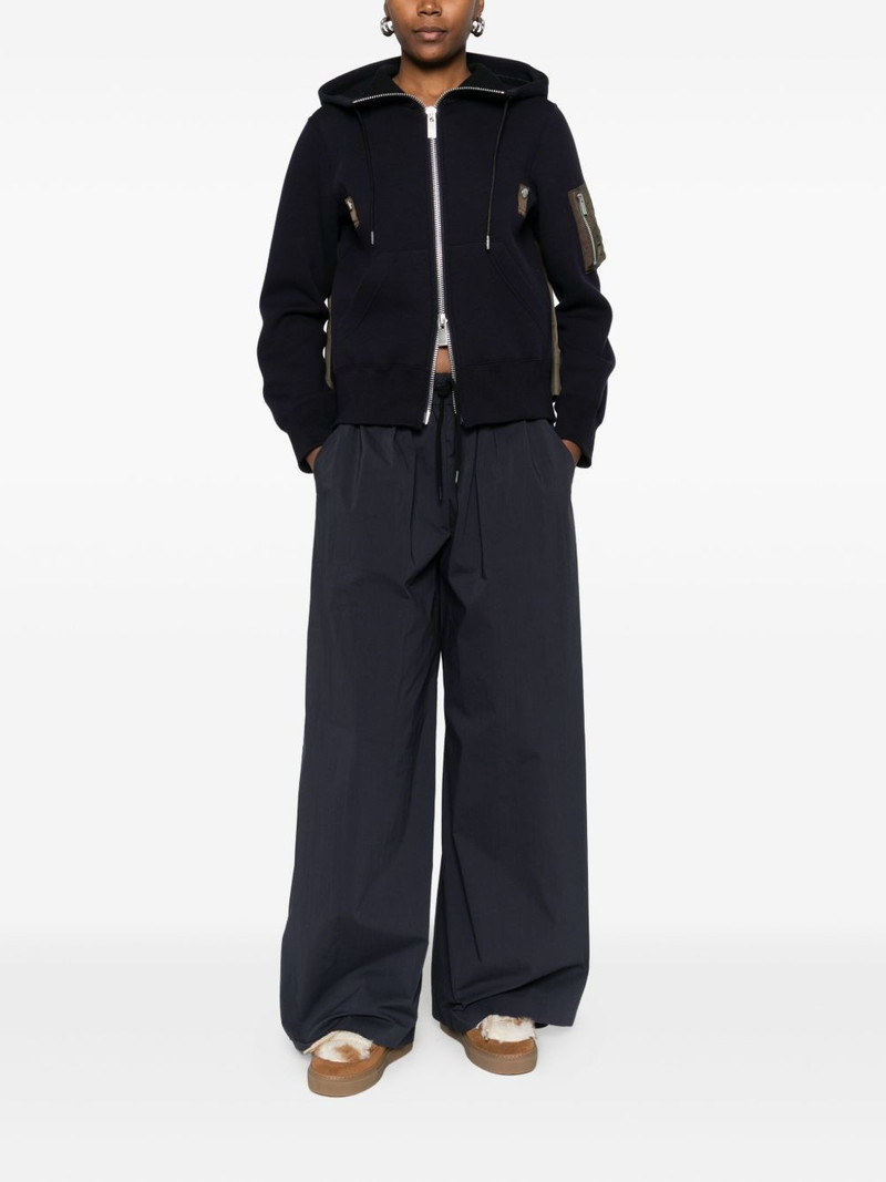 sacai zip-up bomber jacket outlook