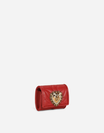 Dolce & Gabbana Devotion airpods pro case in quilted calfskin outlook