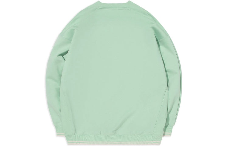 Li-Ning Stylish Loose Round Neck Pullover 'Light Green' AWDS222-3 - 2
