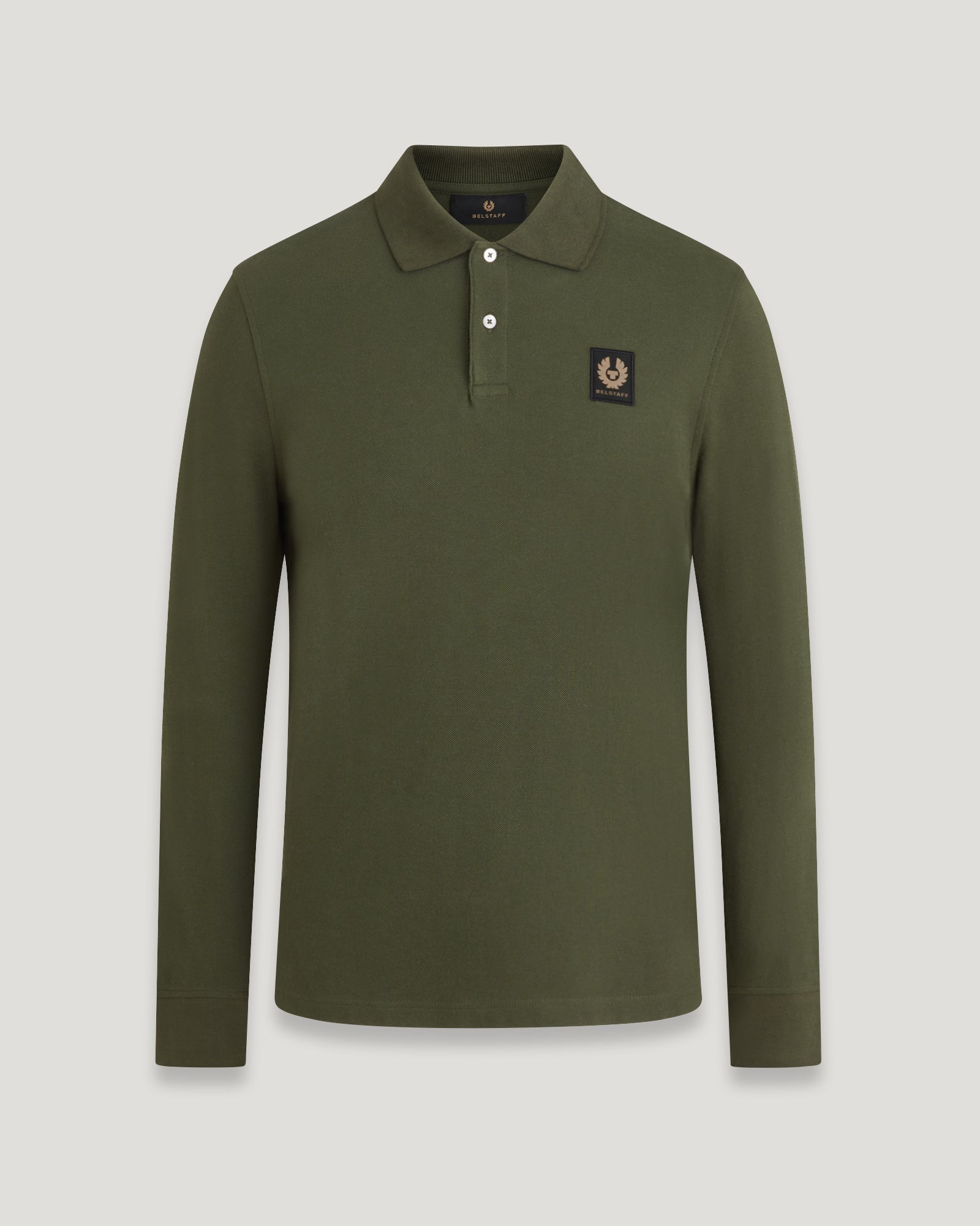 BELSTAFF LONG SLEEVED POLO - 1