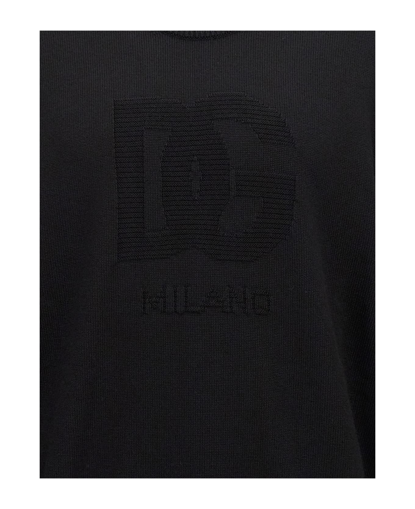 'dg' Intarsia Sweater - 4