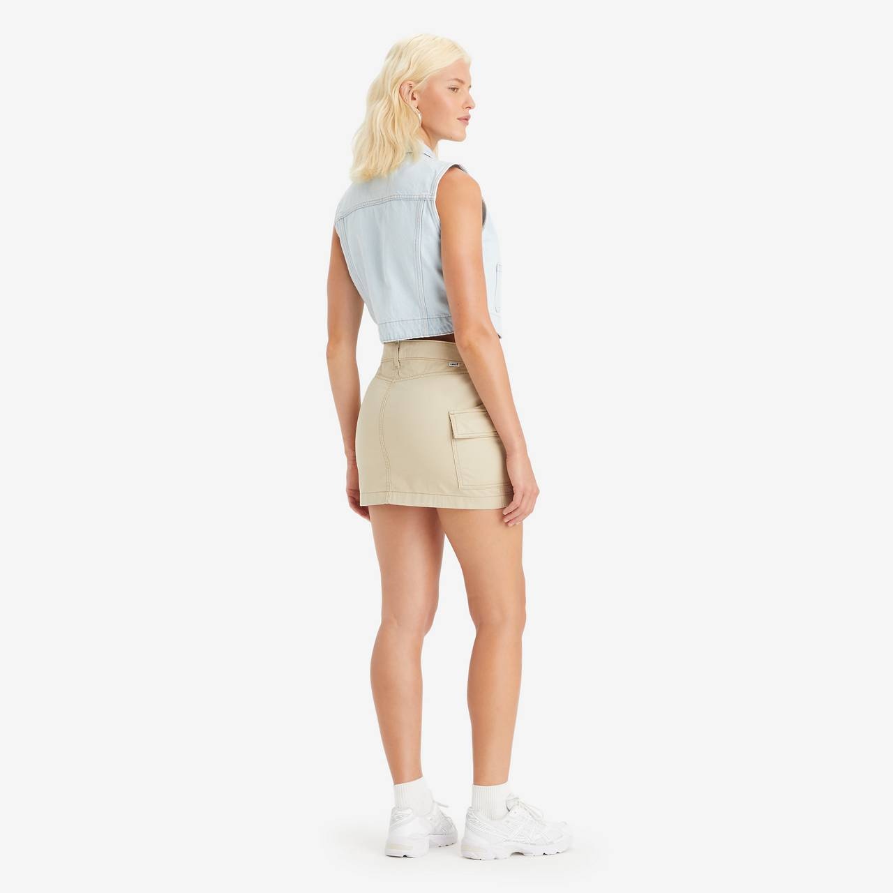 '94 CARGO TWILL MINI SKIRT - 4