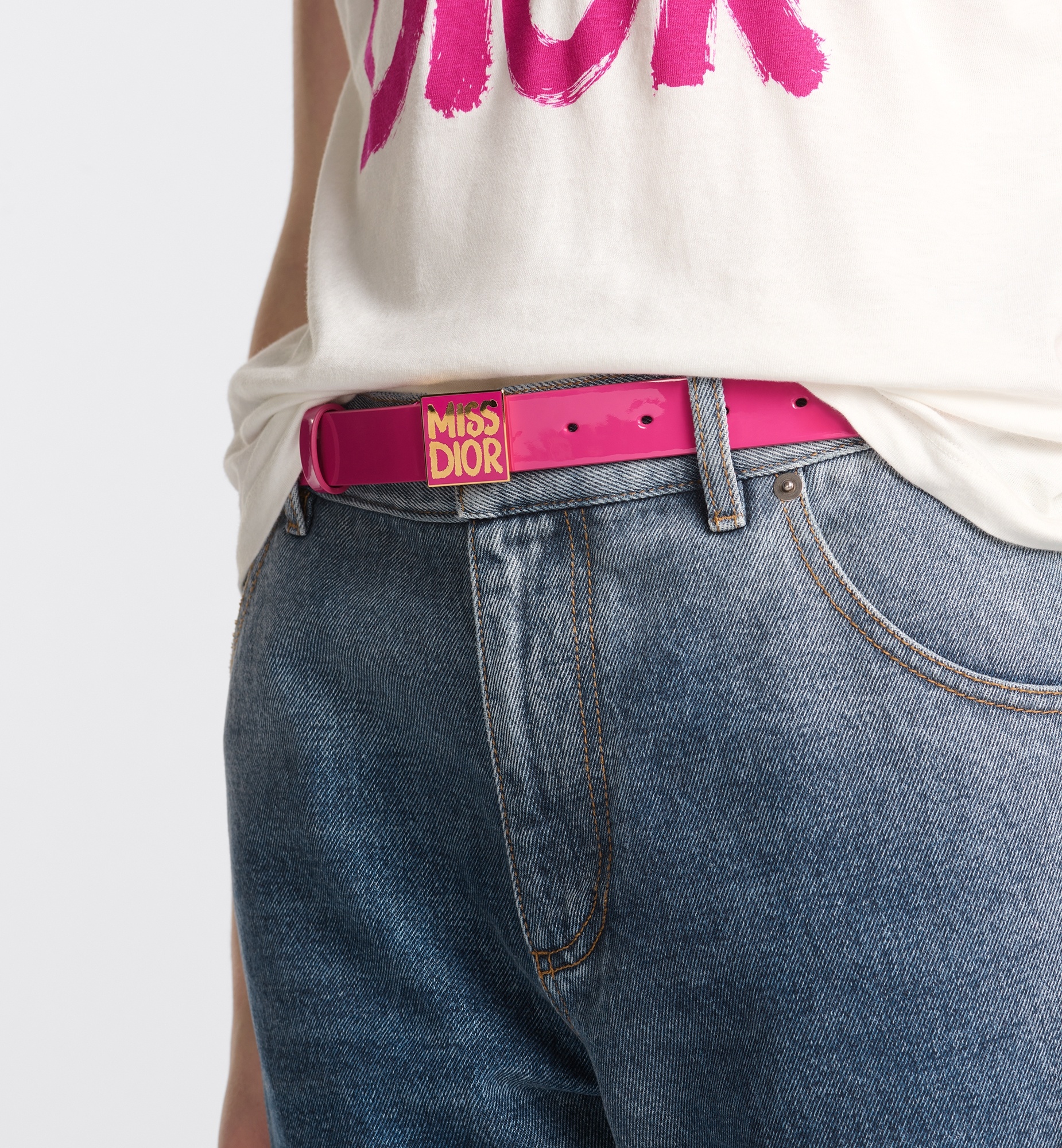 Miss Dior Graffiti Belt - 3