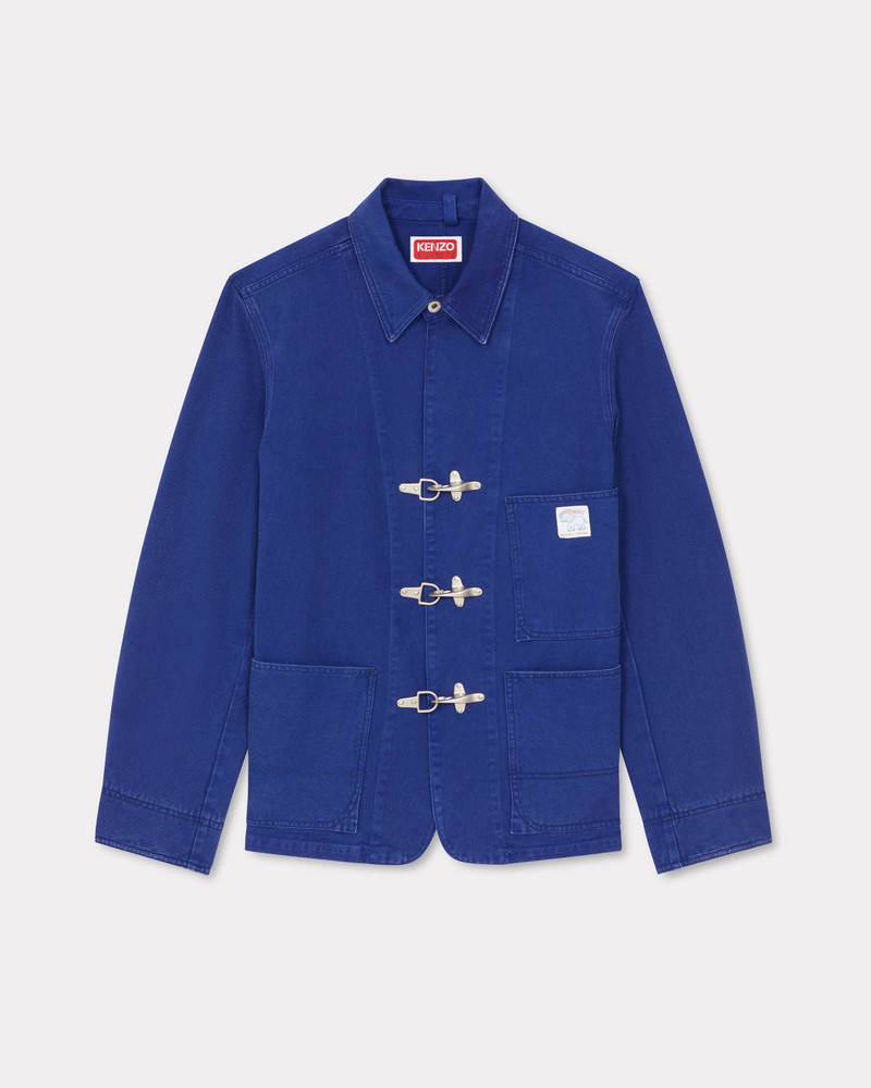 'KENZO Elephant Flag' relaxed workwear jacket 1