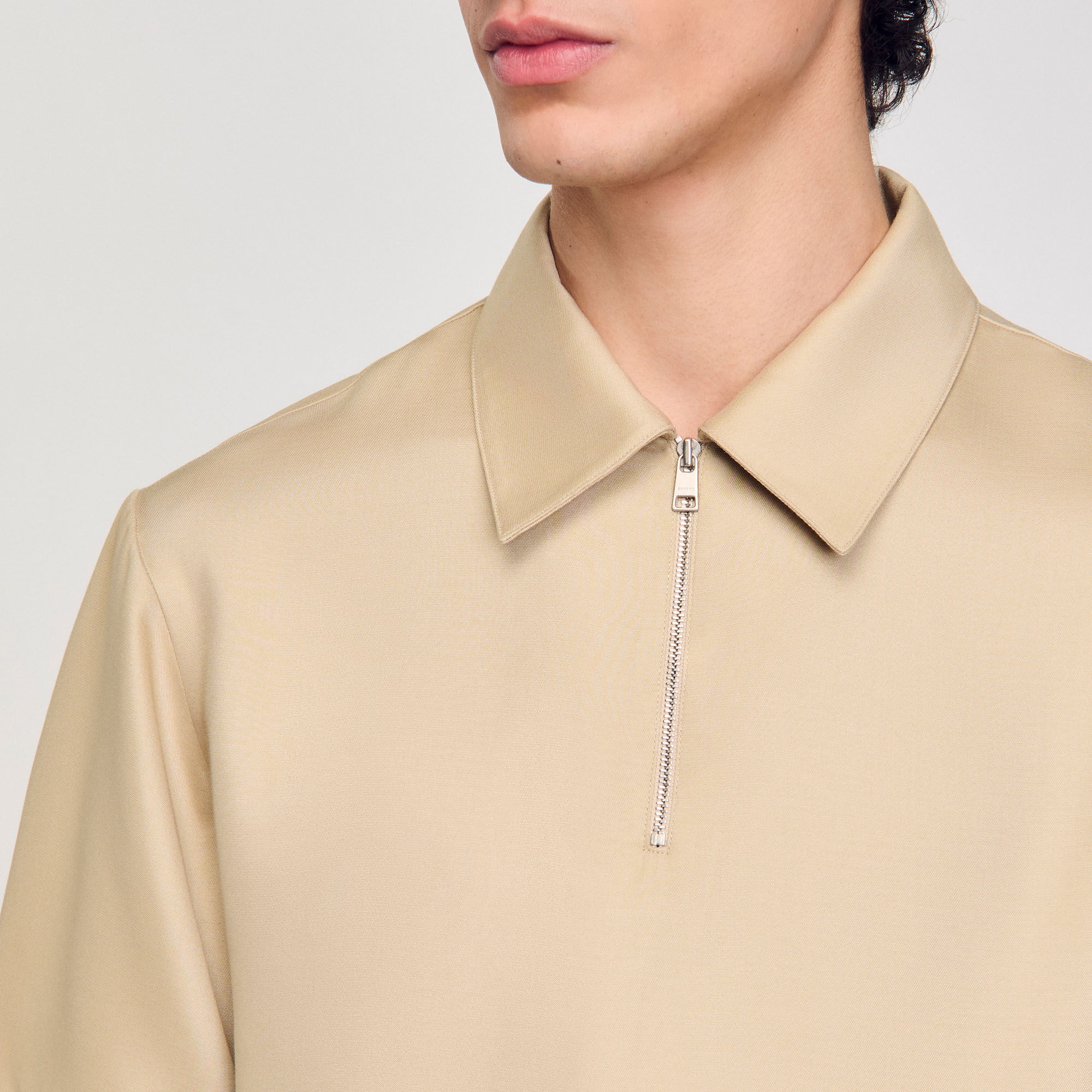 ZIP-NECK POLO SHIRT - 3