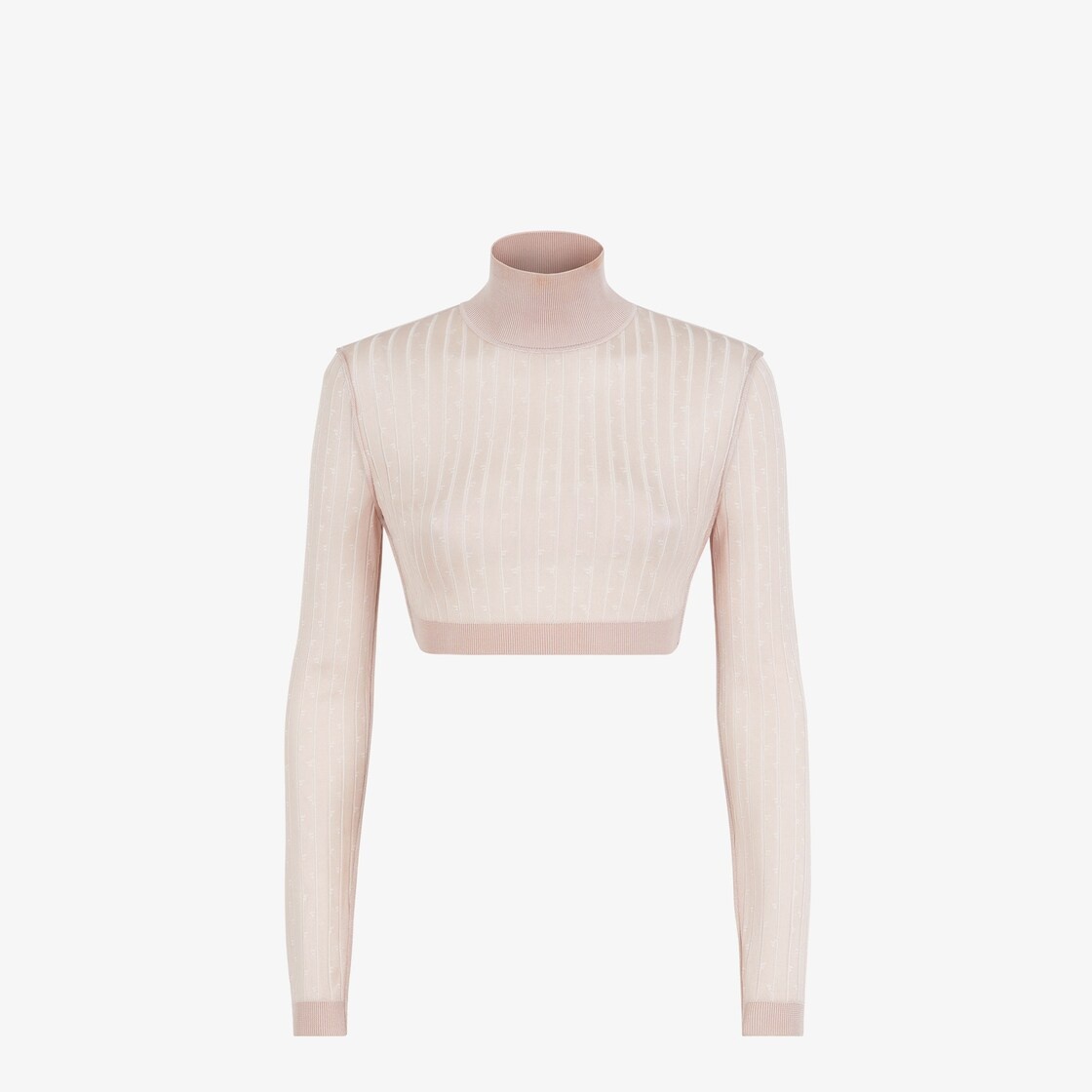 Pink FF pinstripe viscose top - 1