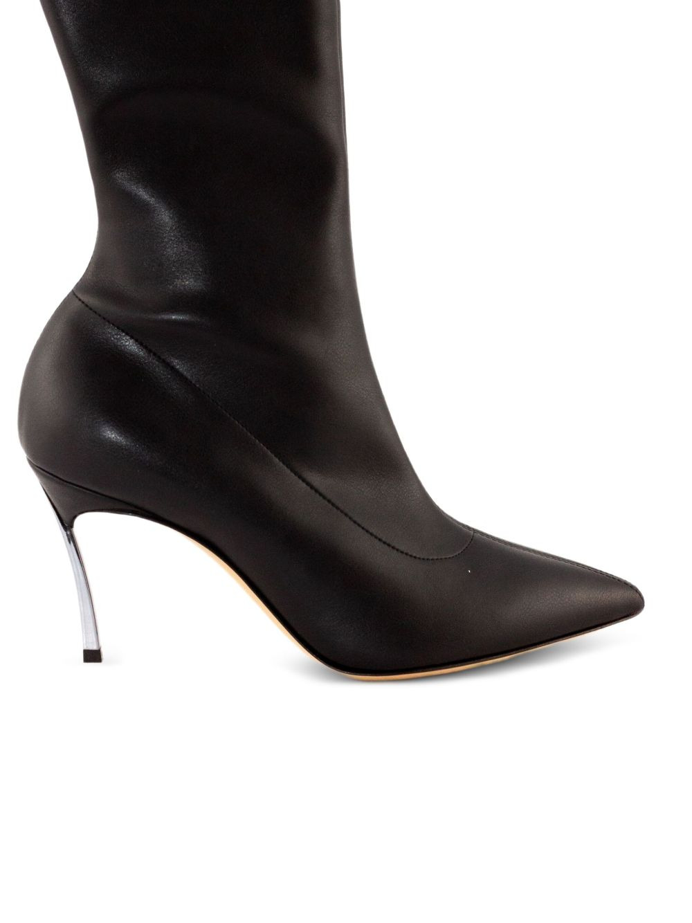 80mm pointed-toe stiletto boots - 4