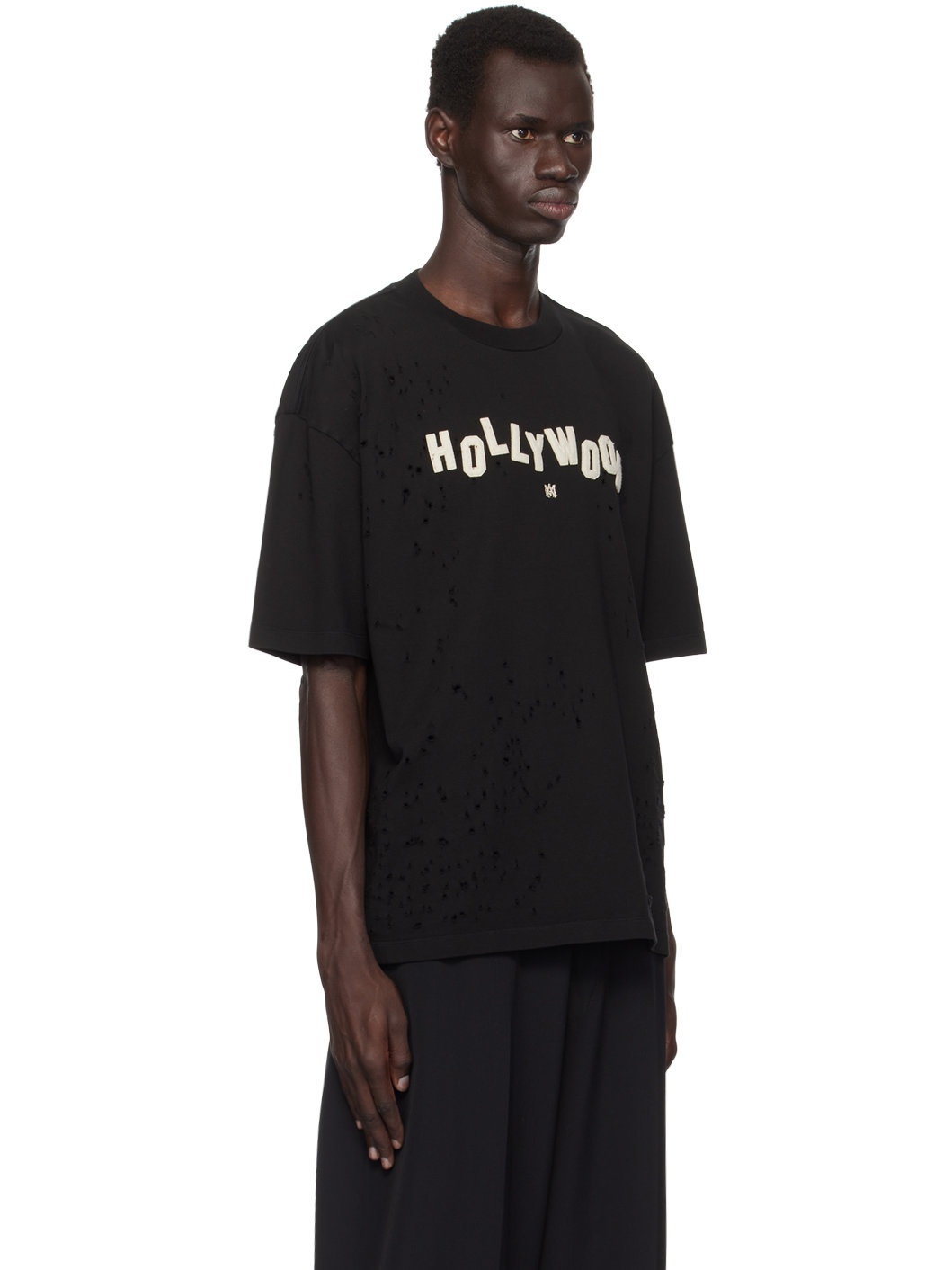 Black 'Hollywood' Shotgun T-shirt - 2